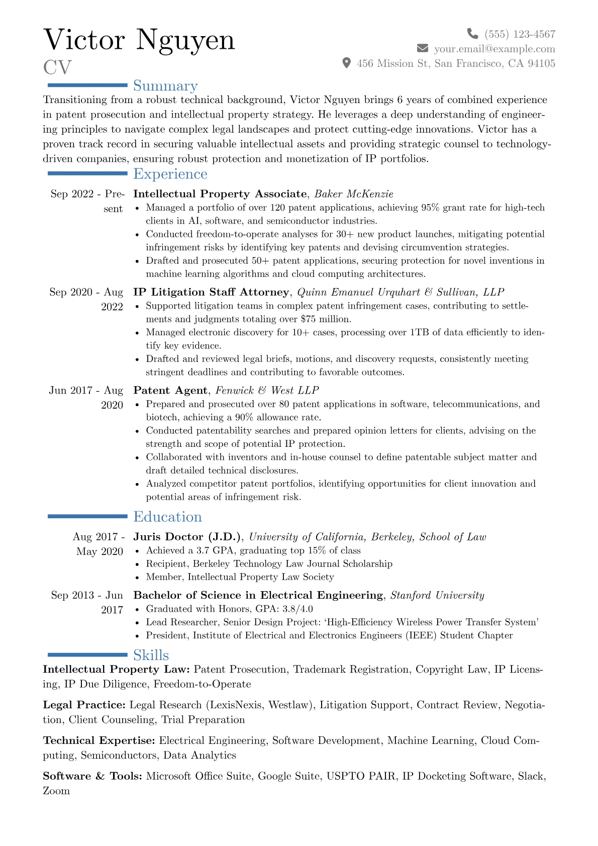 Career changer version - Page 1