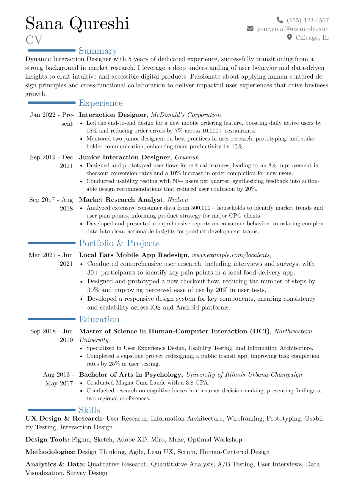 Career changer version - Page 1