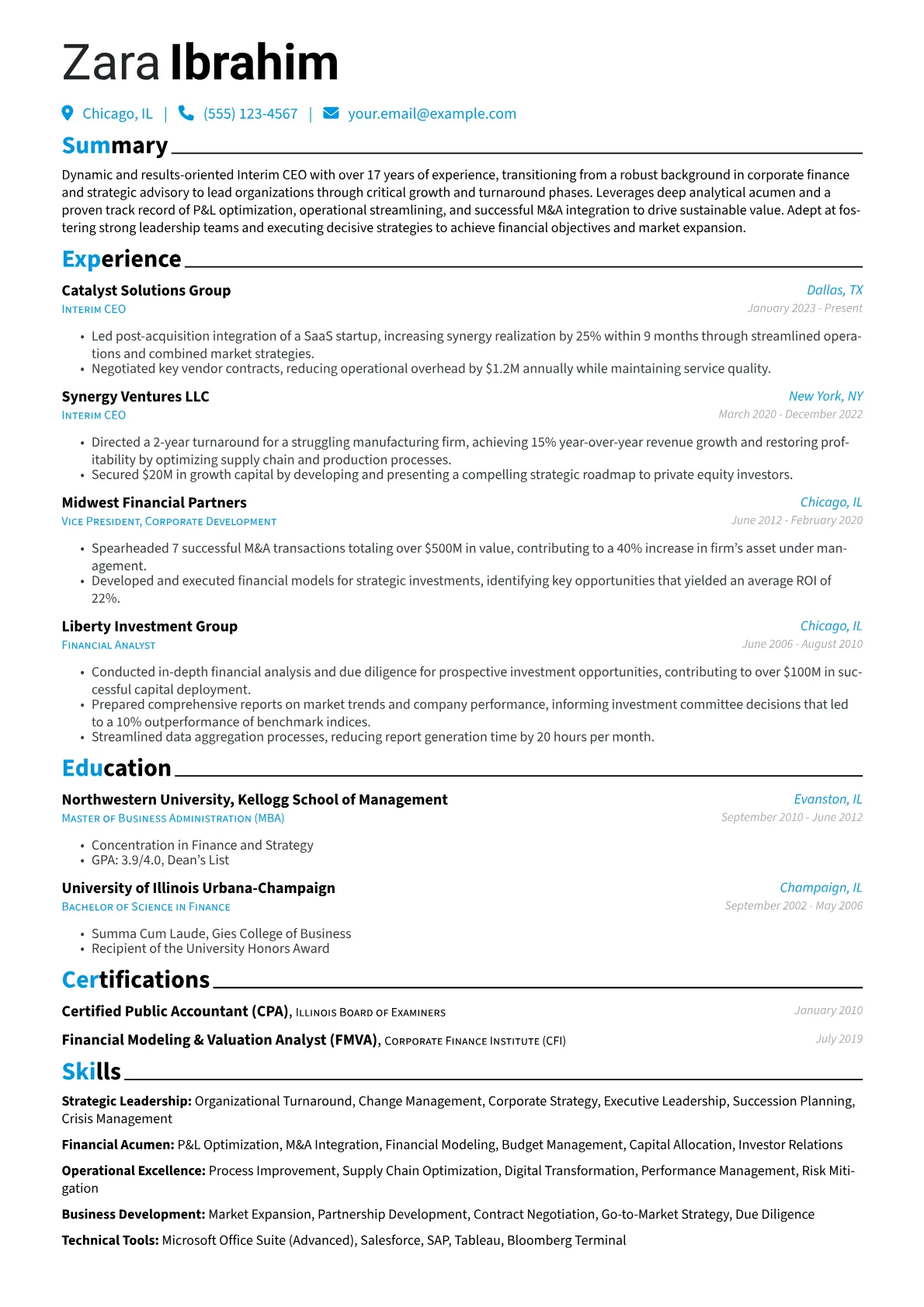 Career changer version - Page 1