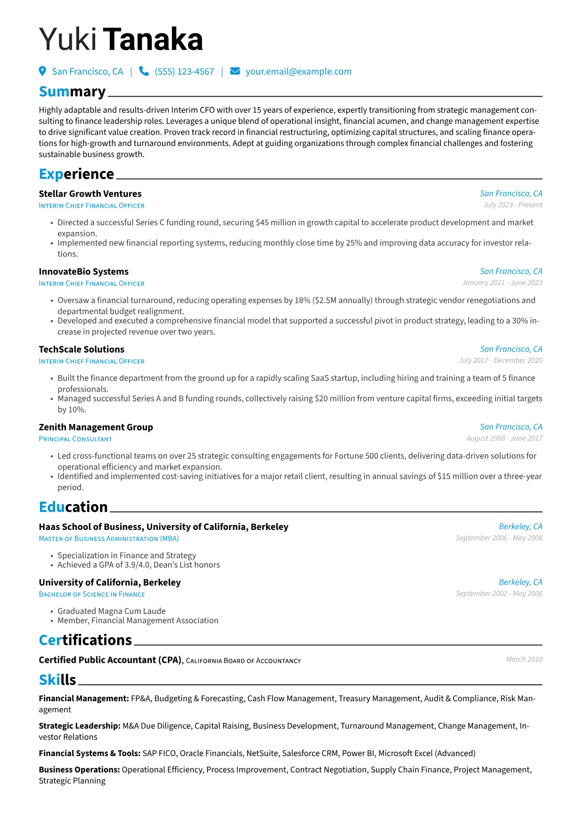 Career changer version - Page 1