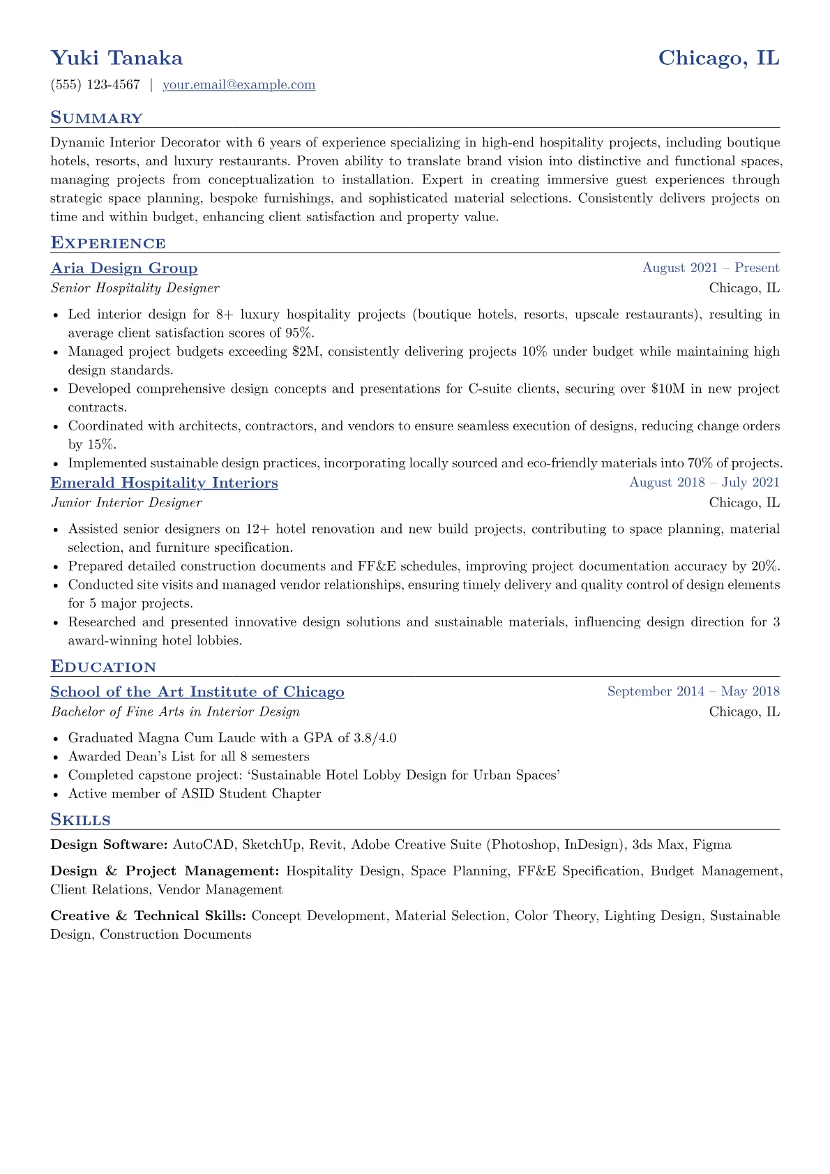 Hospitality Design version - Page 1