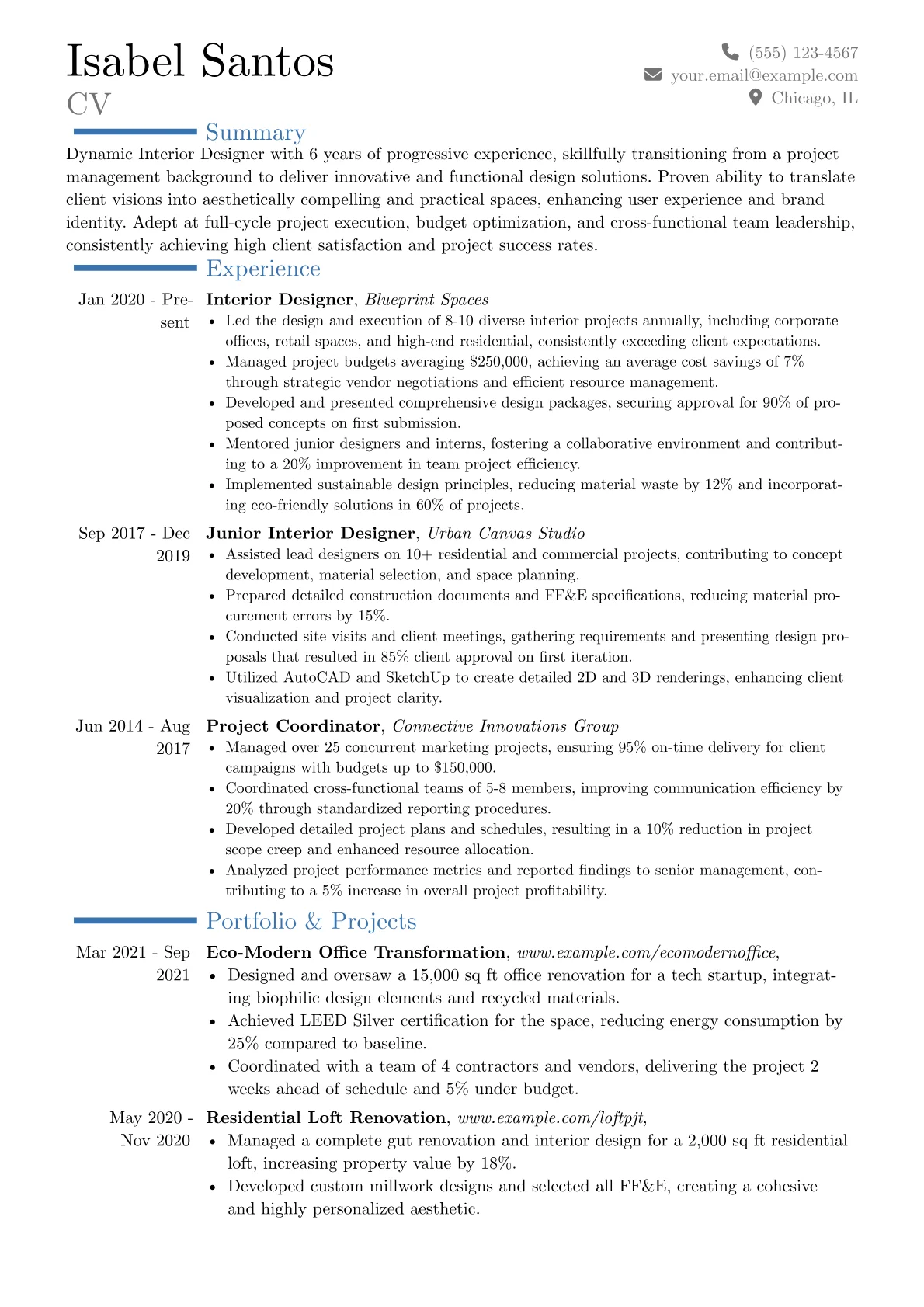 Career changer version - Page 1