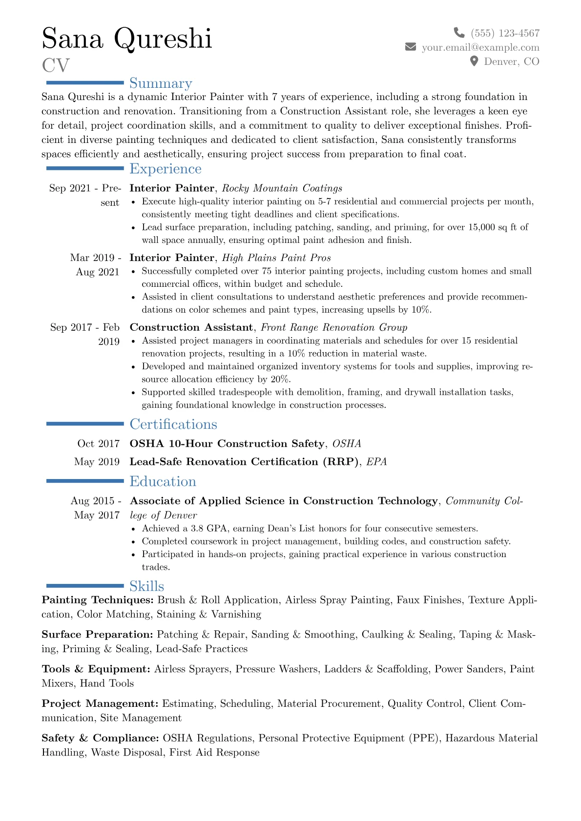 Career changer version - Page 1