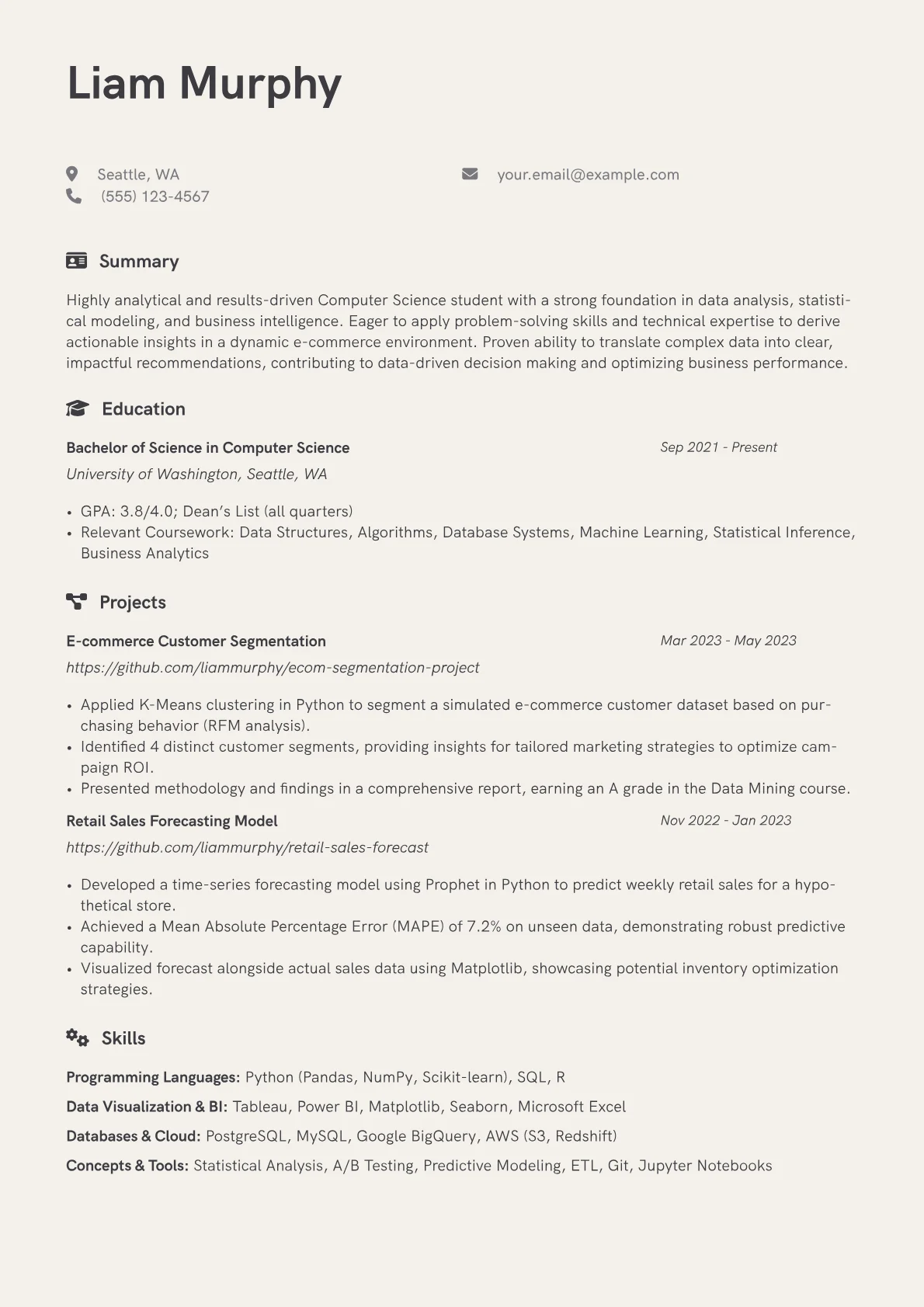 Data Analytics Intern version - Page 1