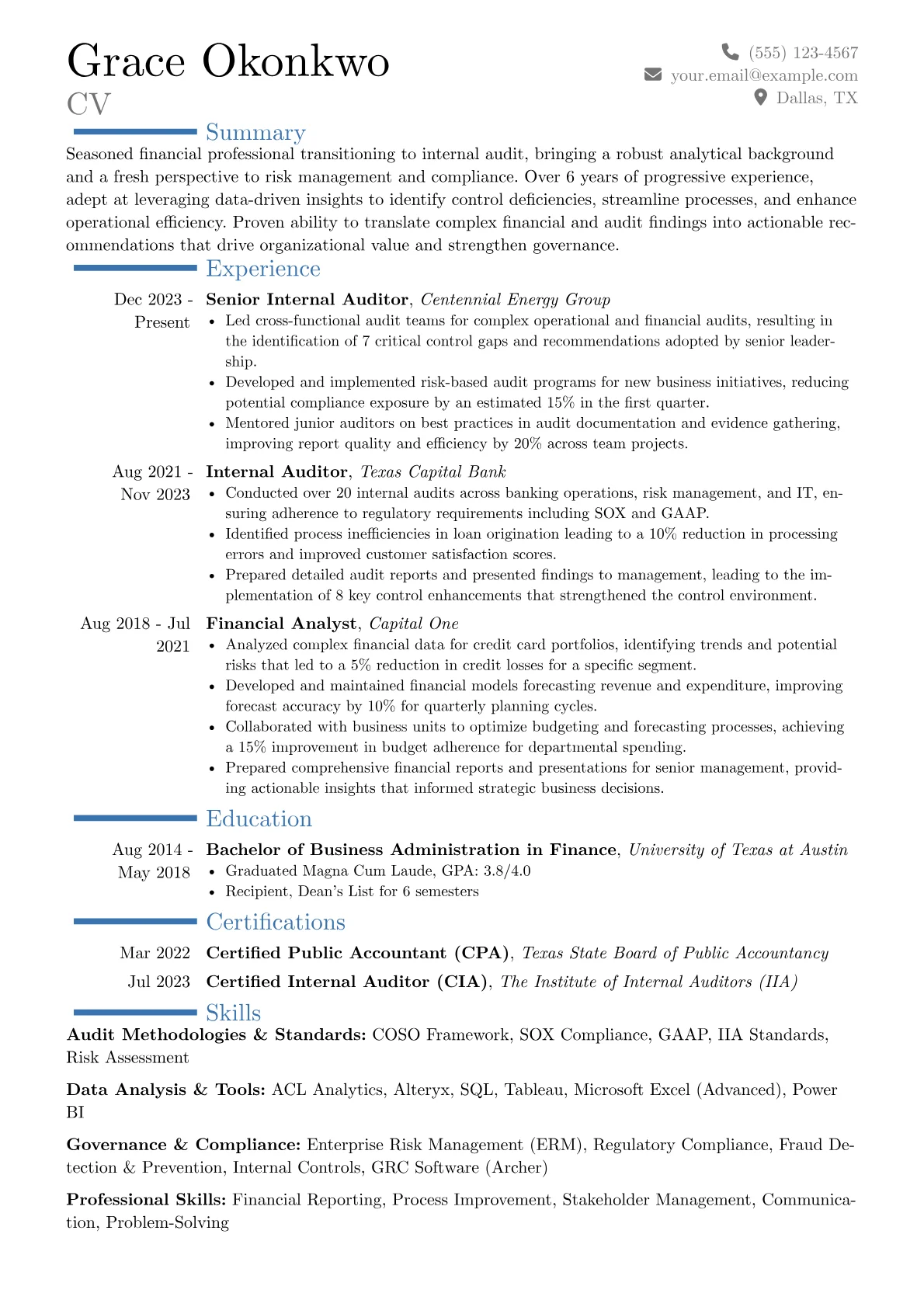 Career changer version - Page 1