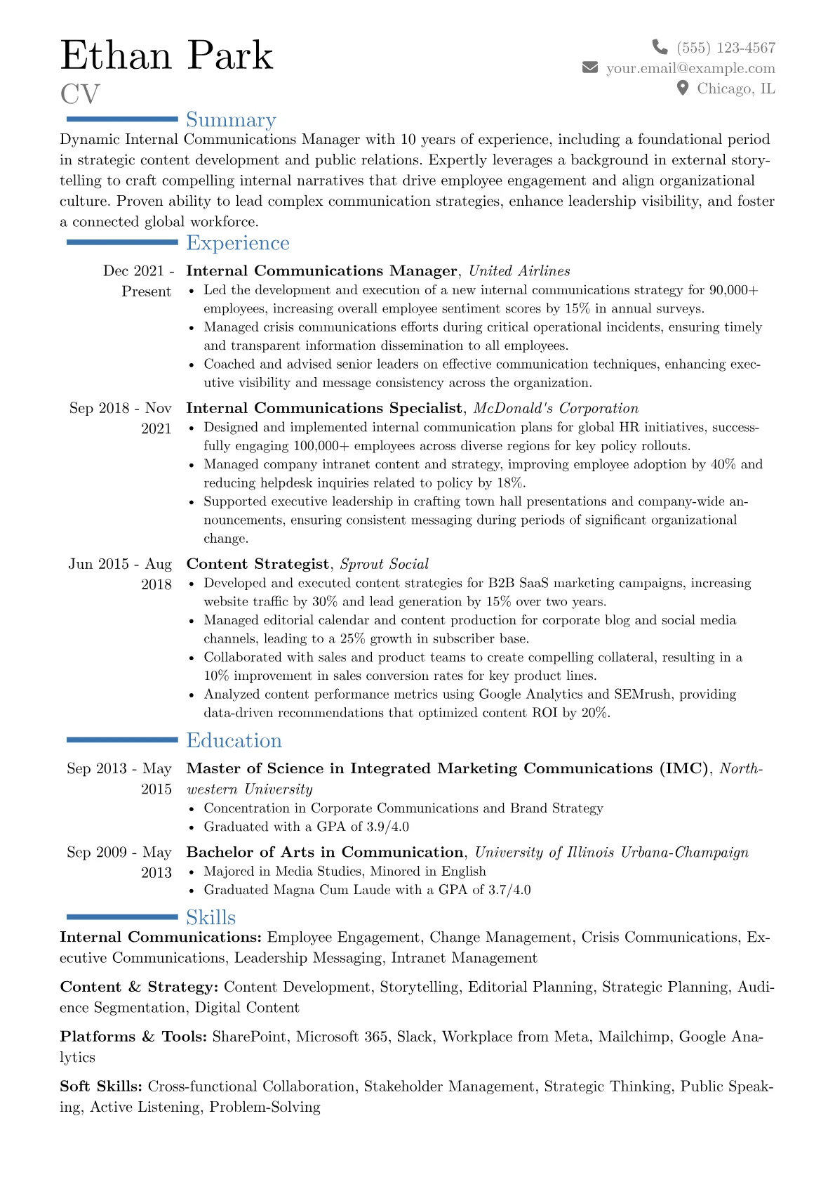 Career changer version - Page 1