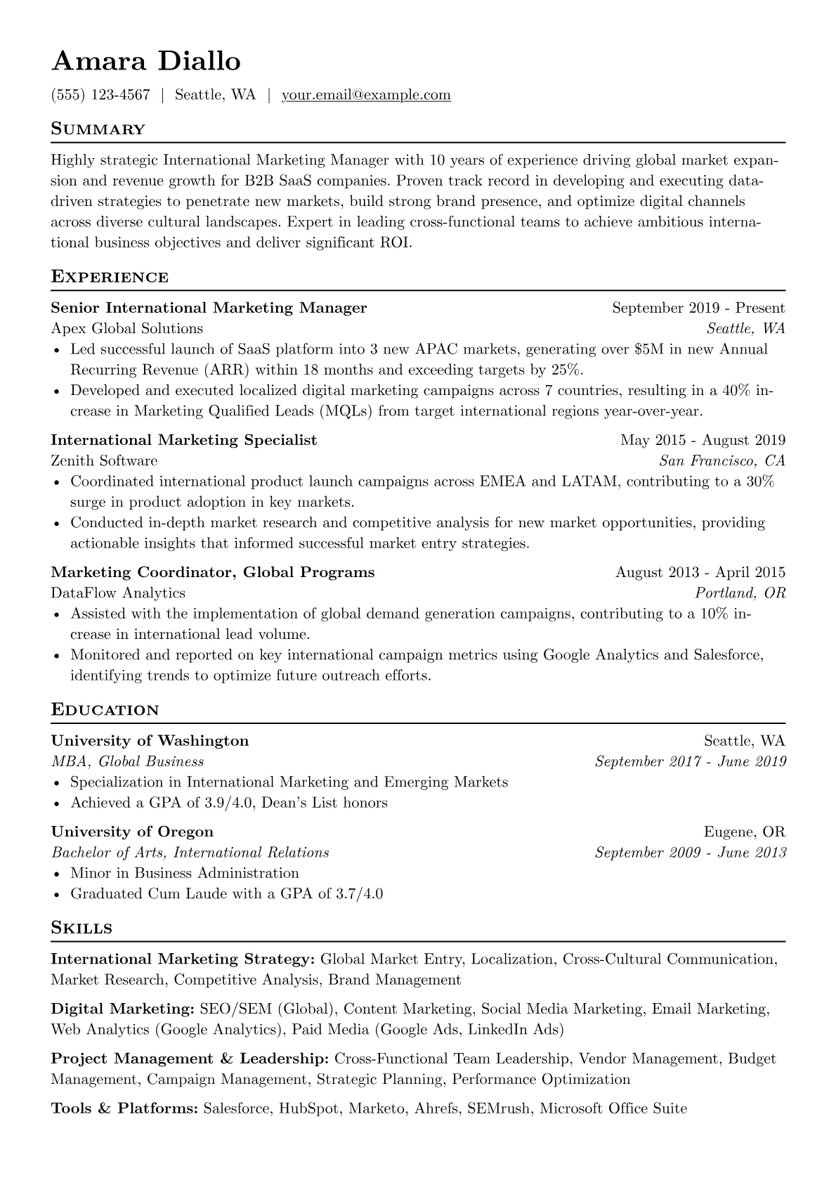 International version - Page 1