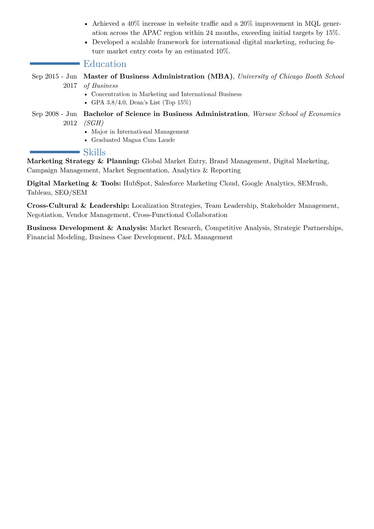 Career changer version - Page 2