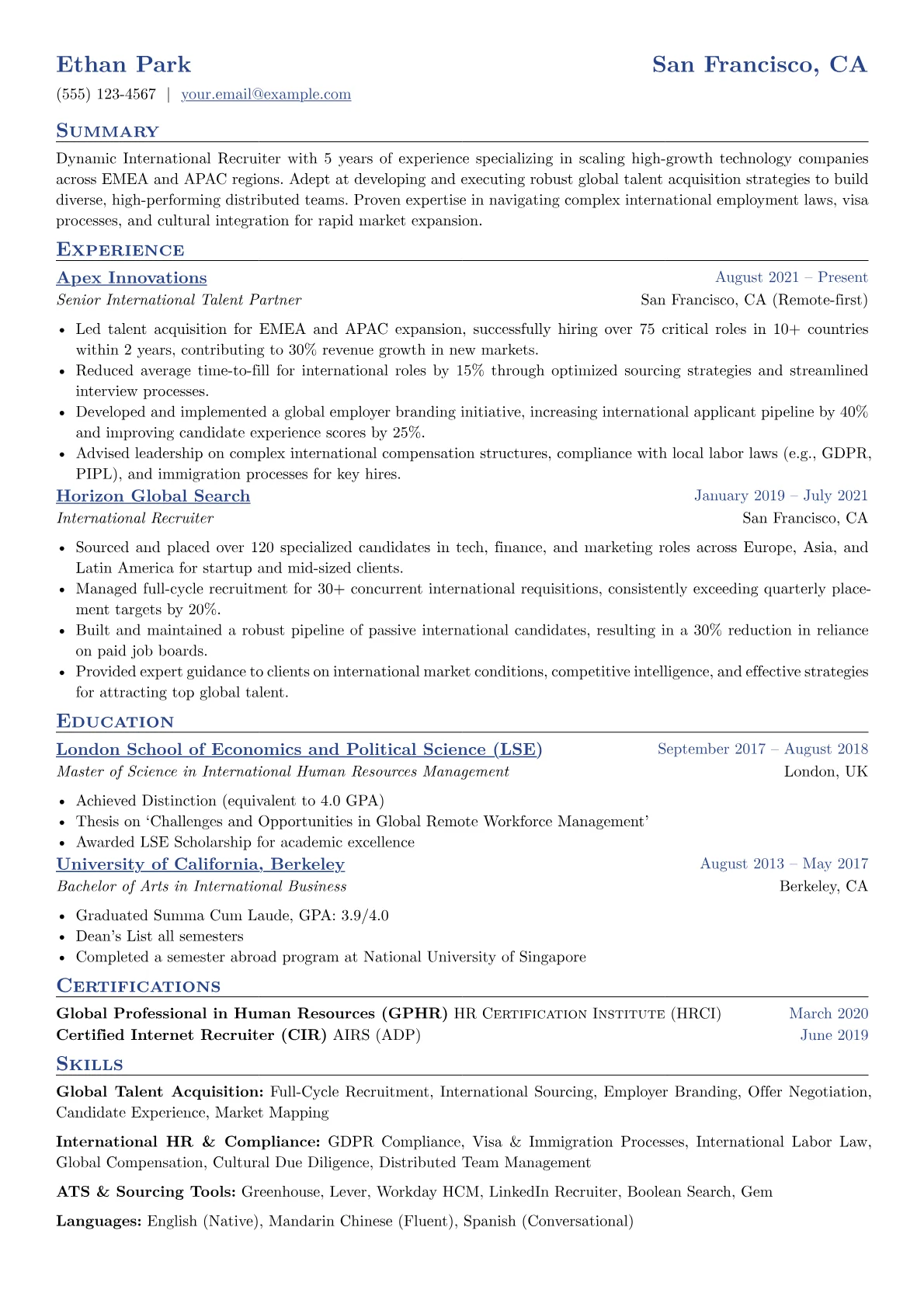 International version - Page 1