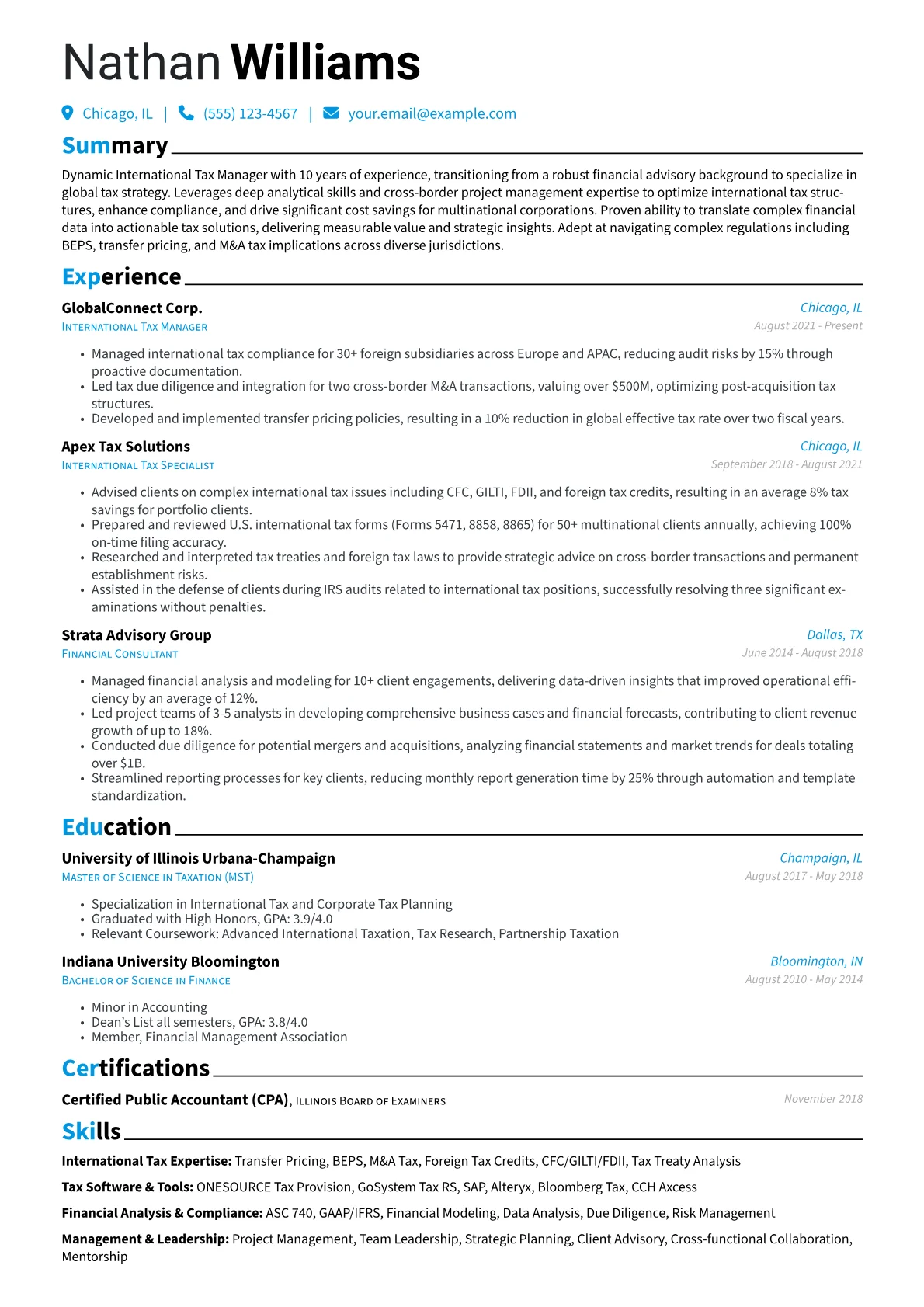 Career changer version - Page 1