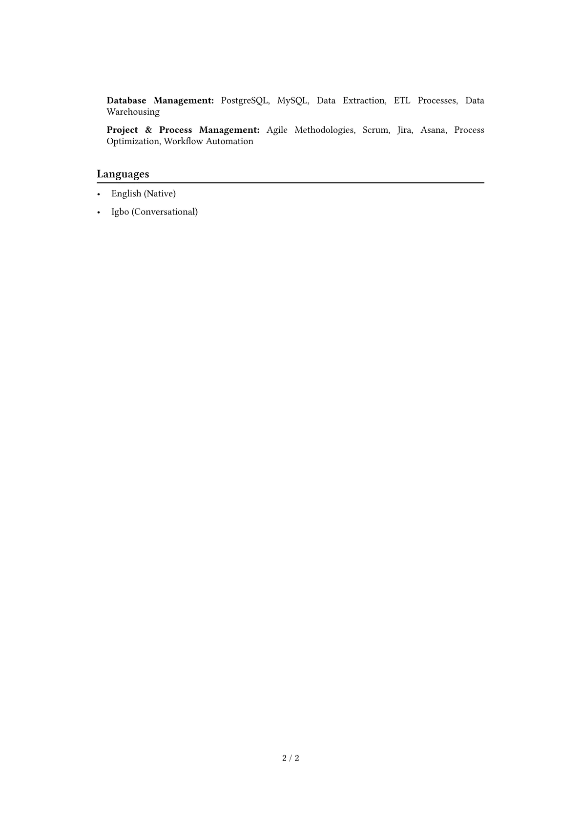 Career changer version - Page 2