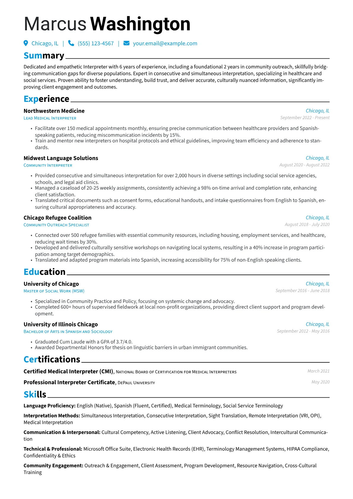 Career changer version - Page 1
