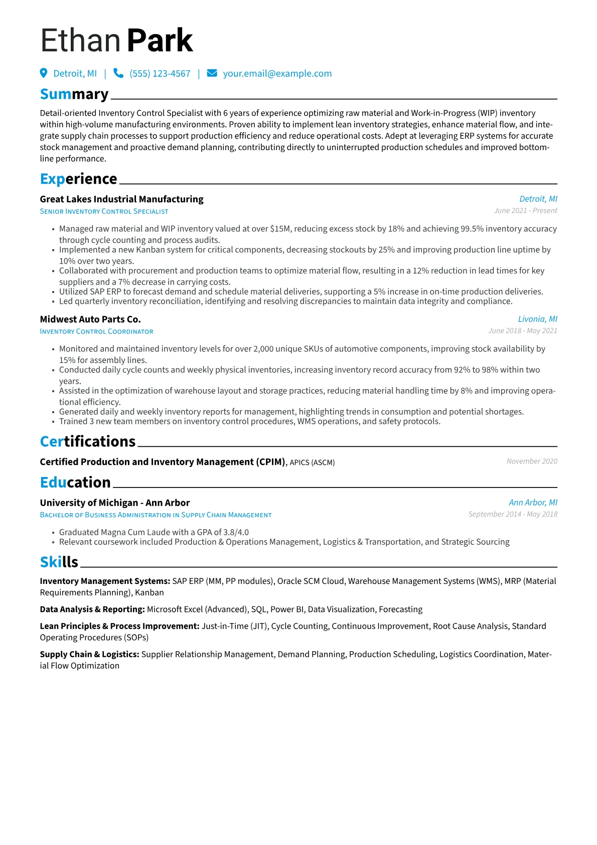 Manufacturing version - Page 1