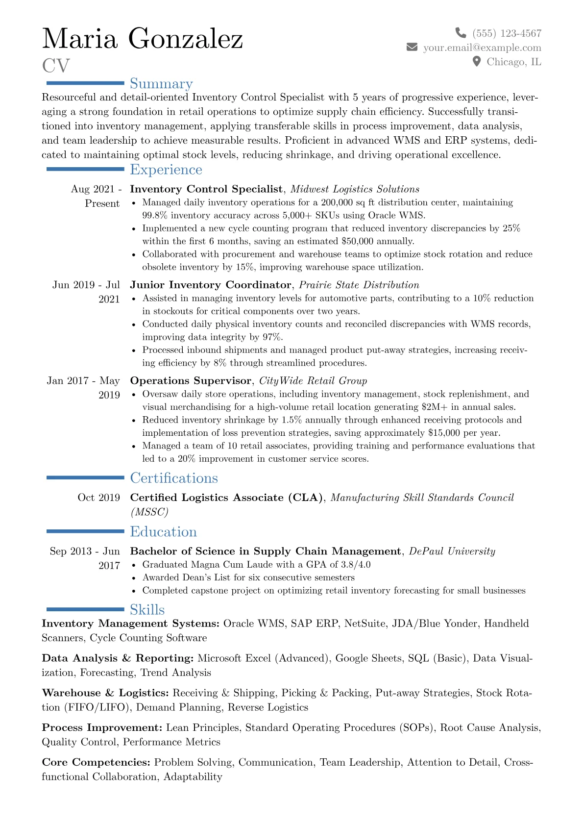Career changer version - Page 1