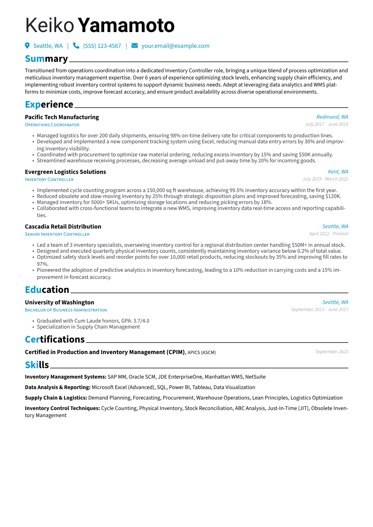 Career changer version - Page 1