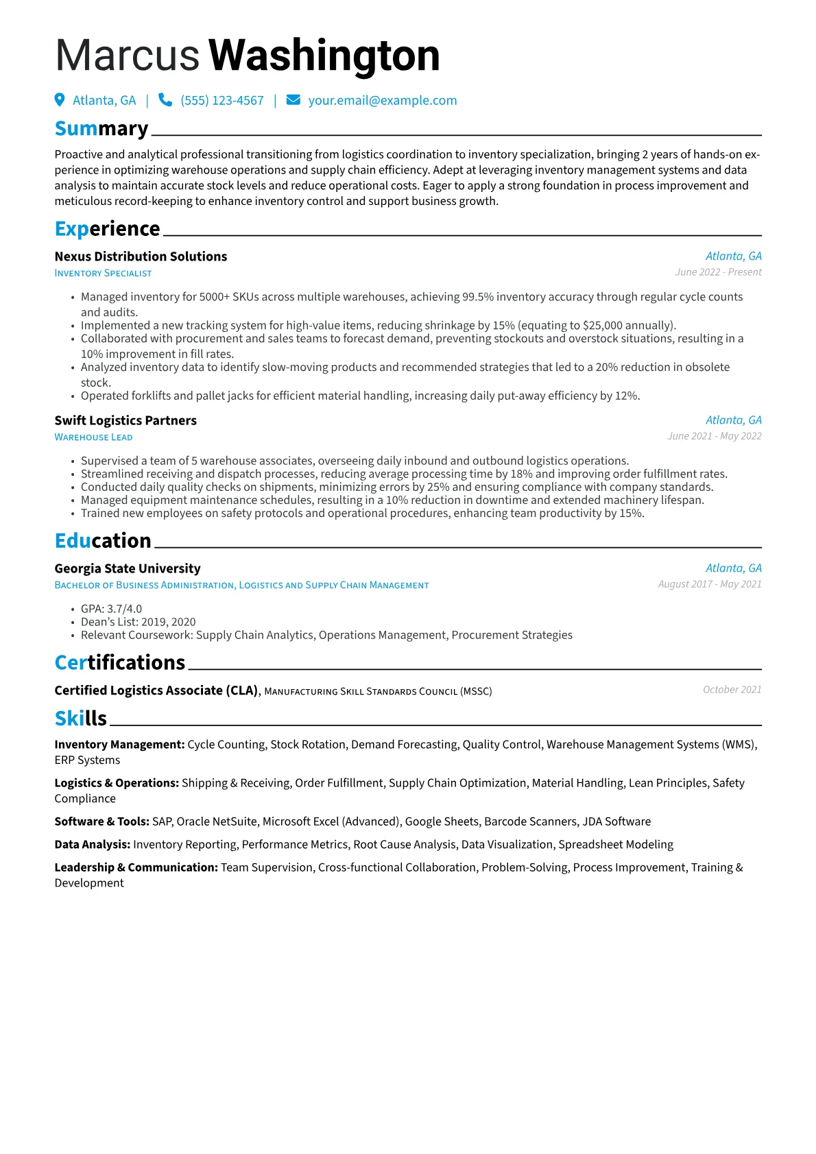 Career changer version - Page 1