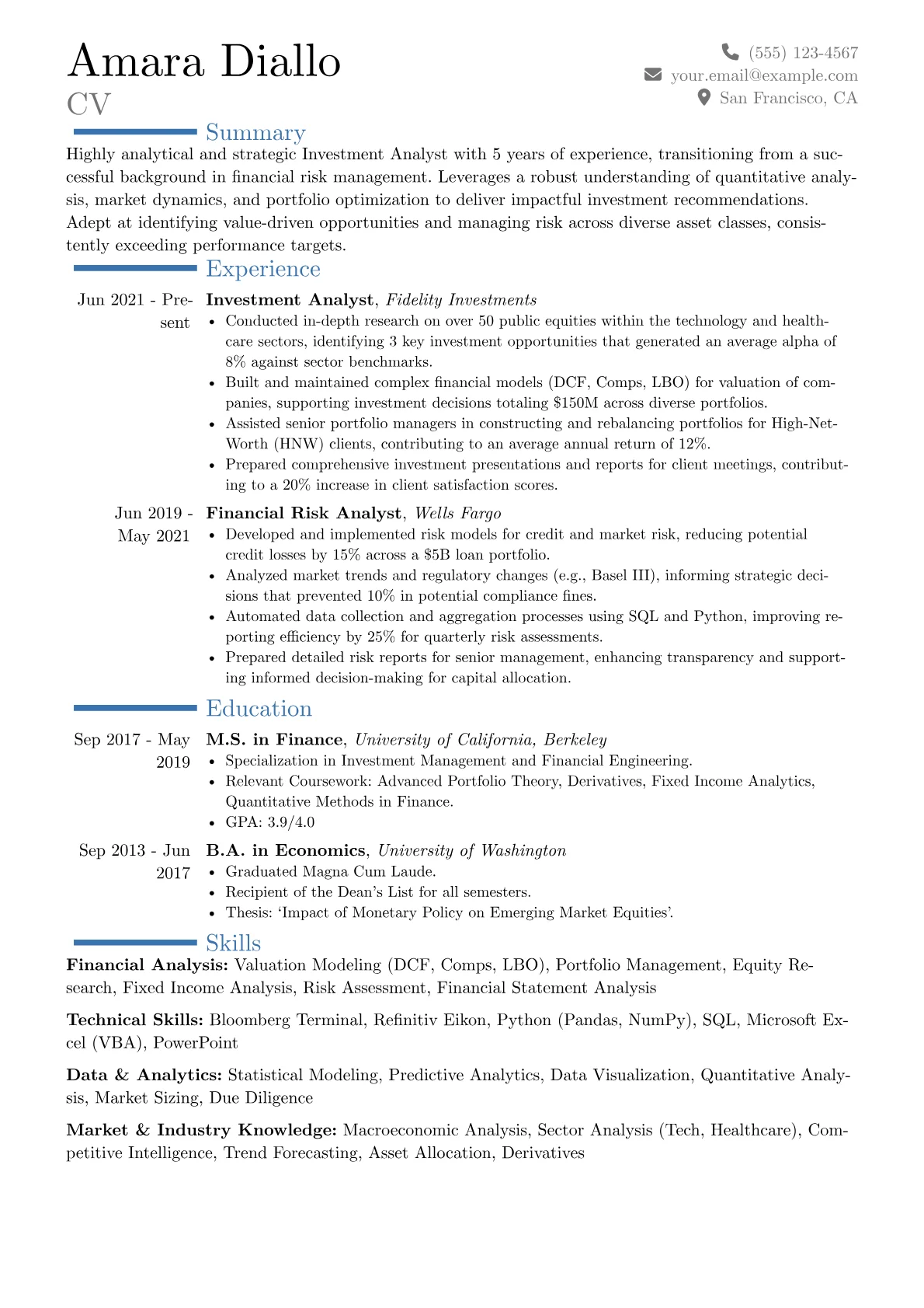 Career changer version - Page 1
