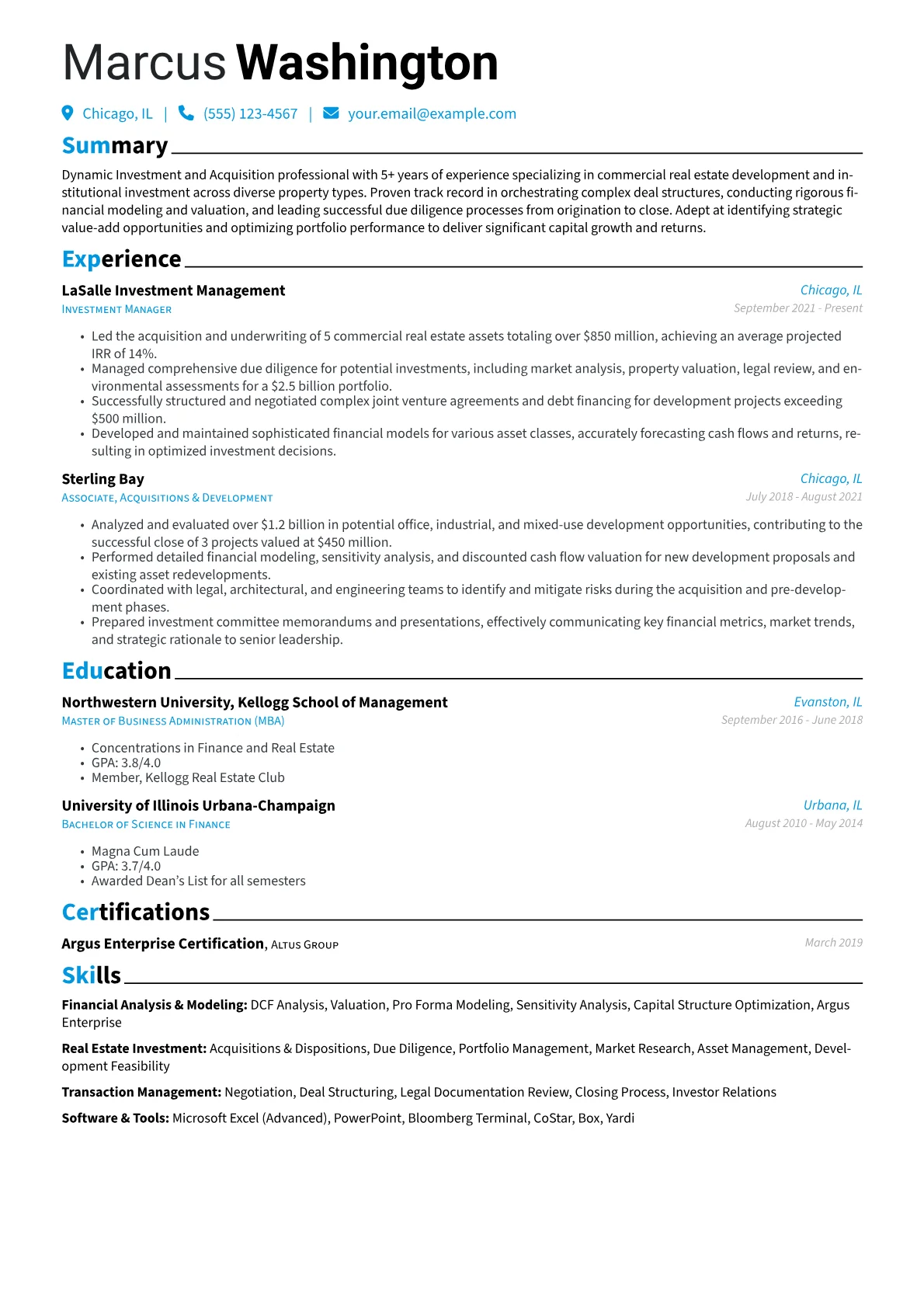 Real Estate Investment version - Page 1