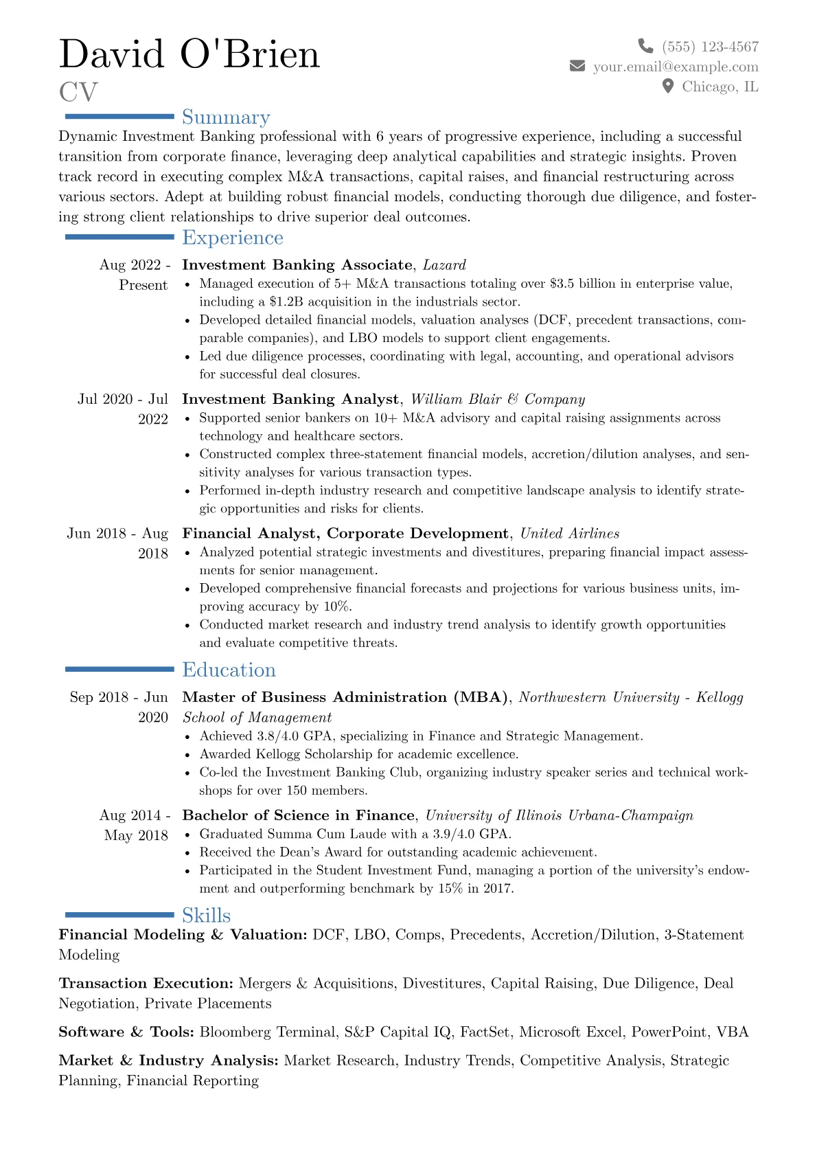 Career changer version - Page 1