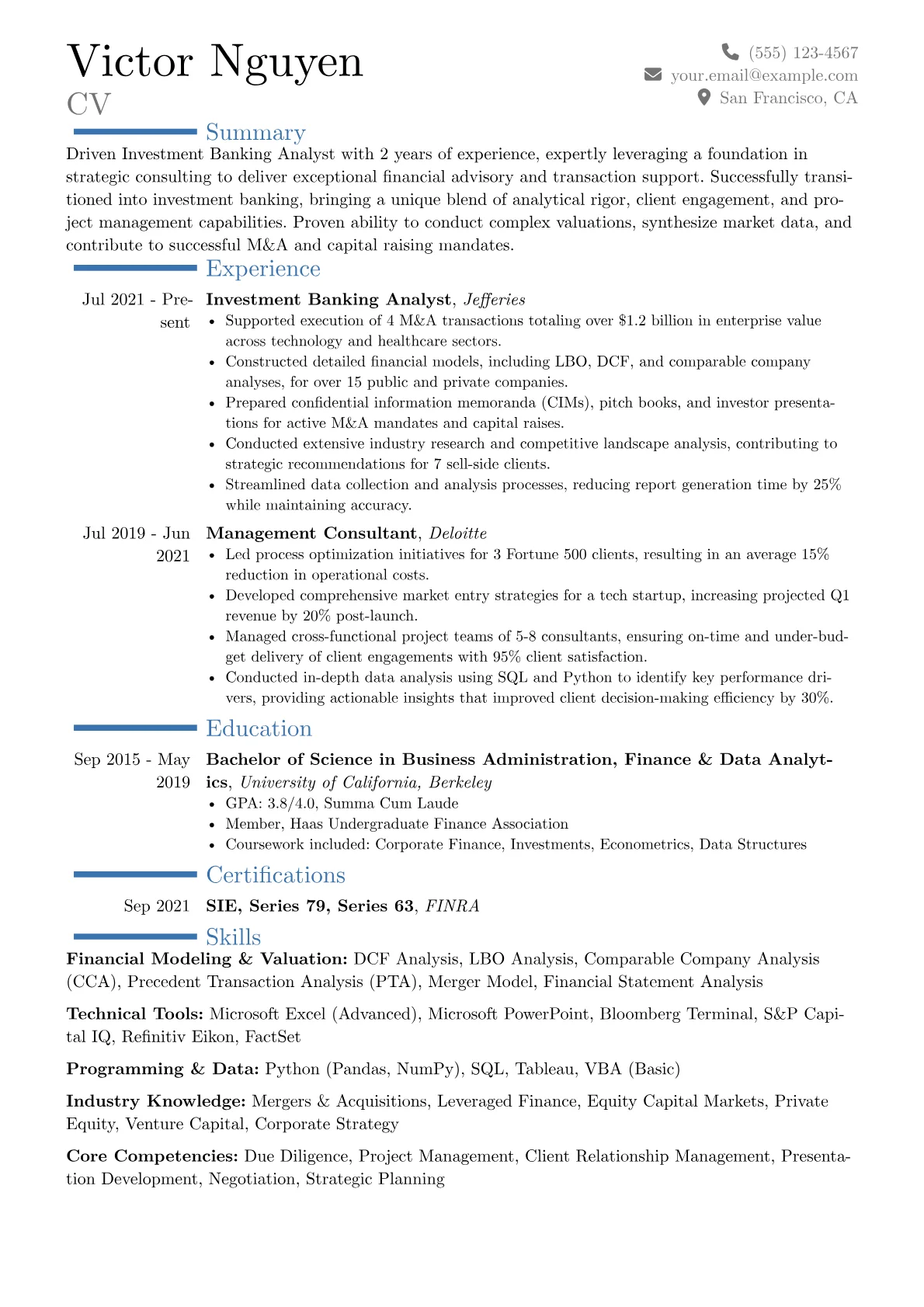 Career changer version - Page 1