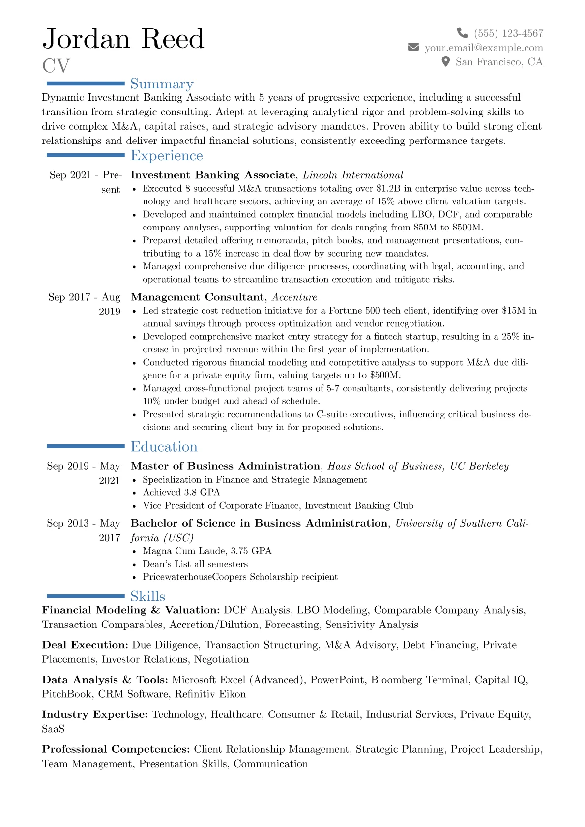 Career changer version - Page 1