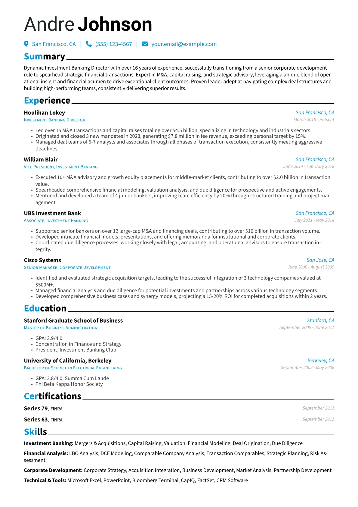Career changer version - Page 1
