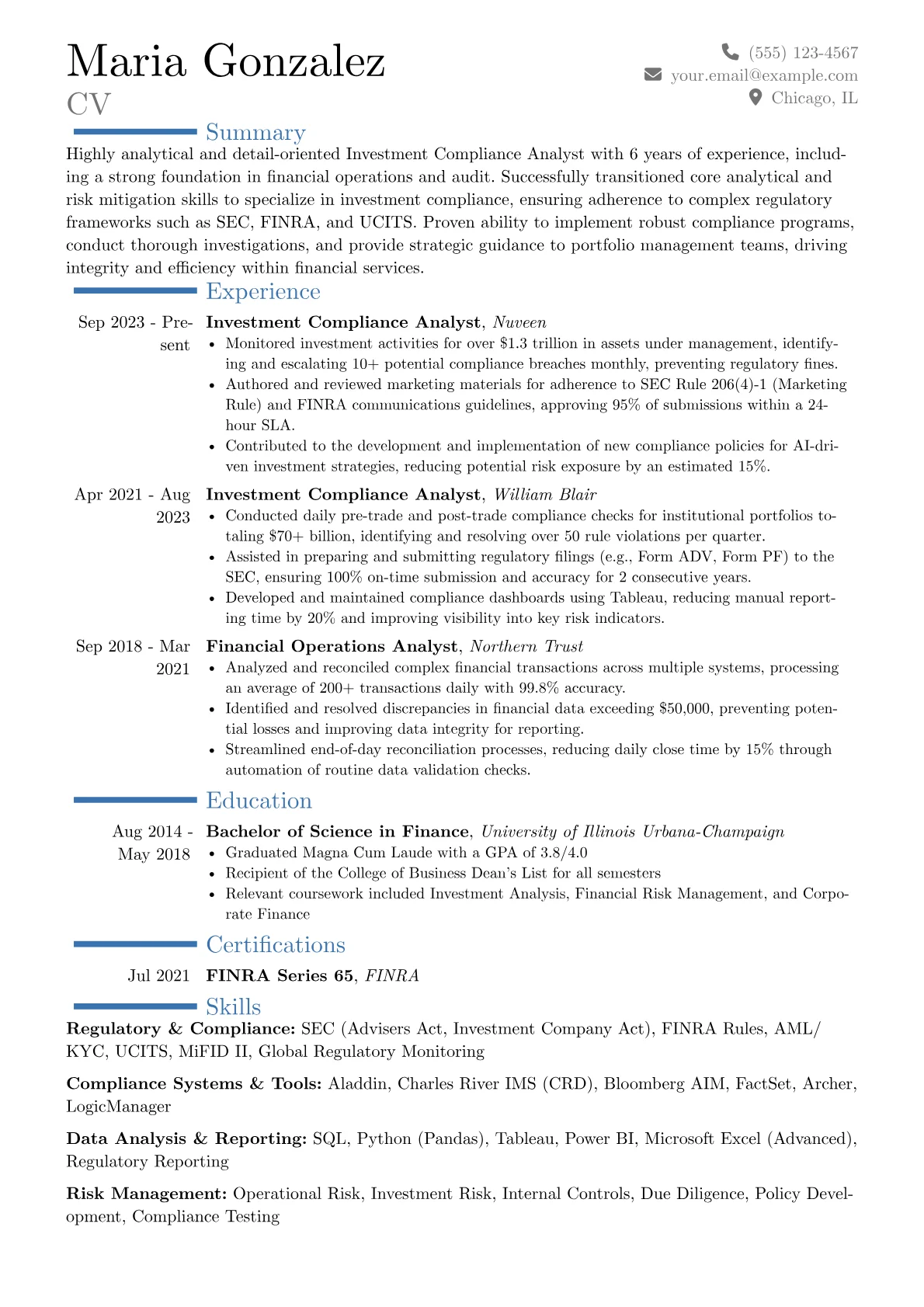 Career changer version - Page 1
