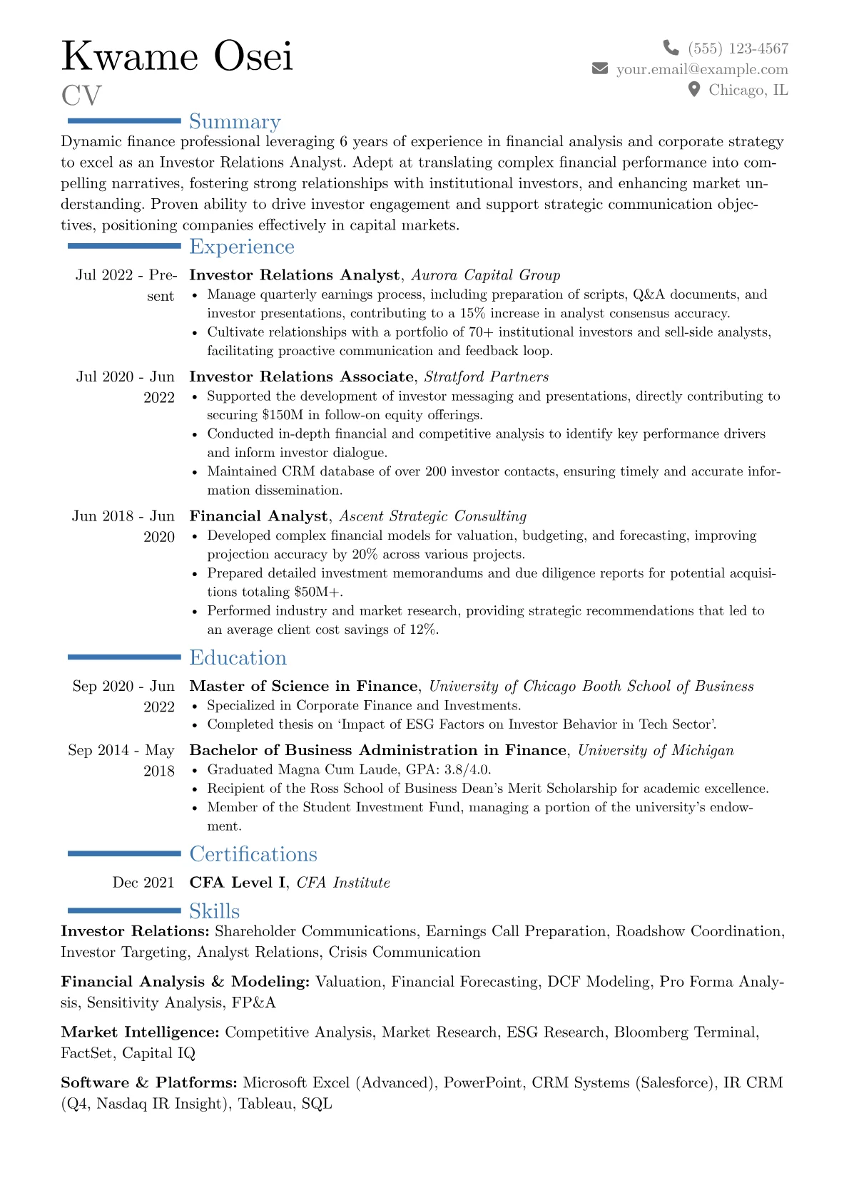 Career changer version - Page 1