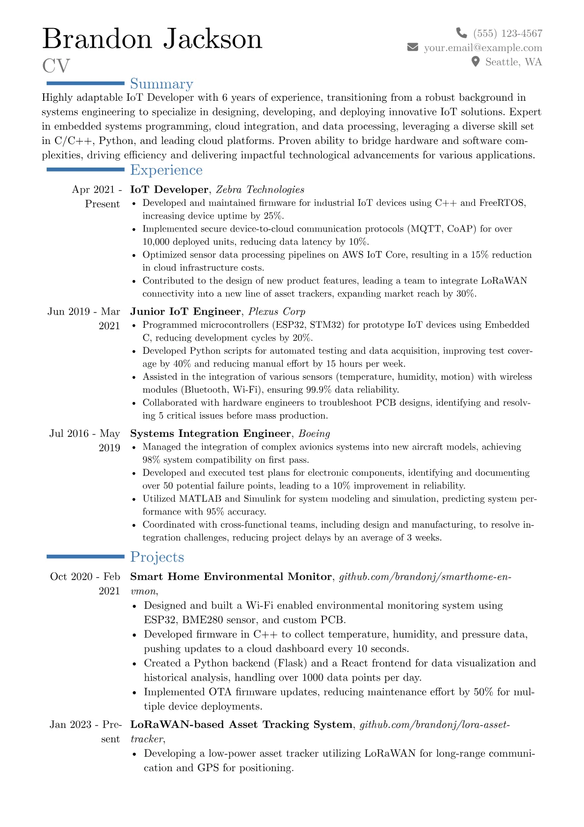 Career changer version - Page 1