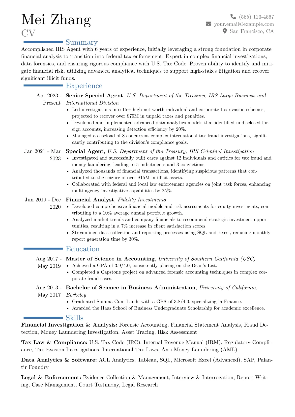 Career changer version - Page 1
