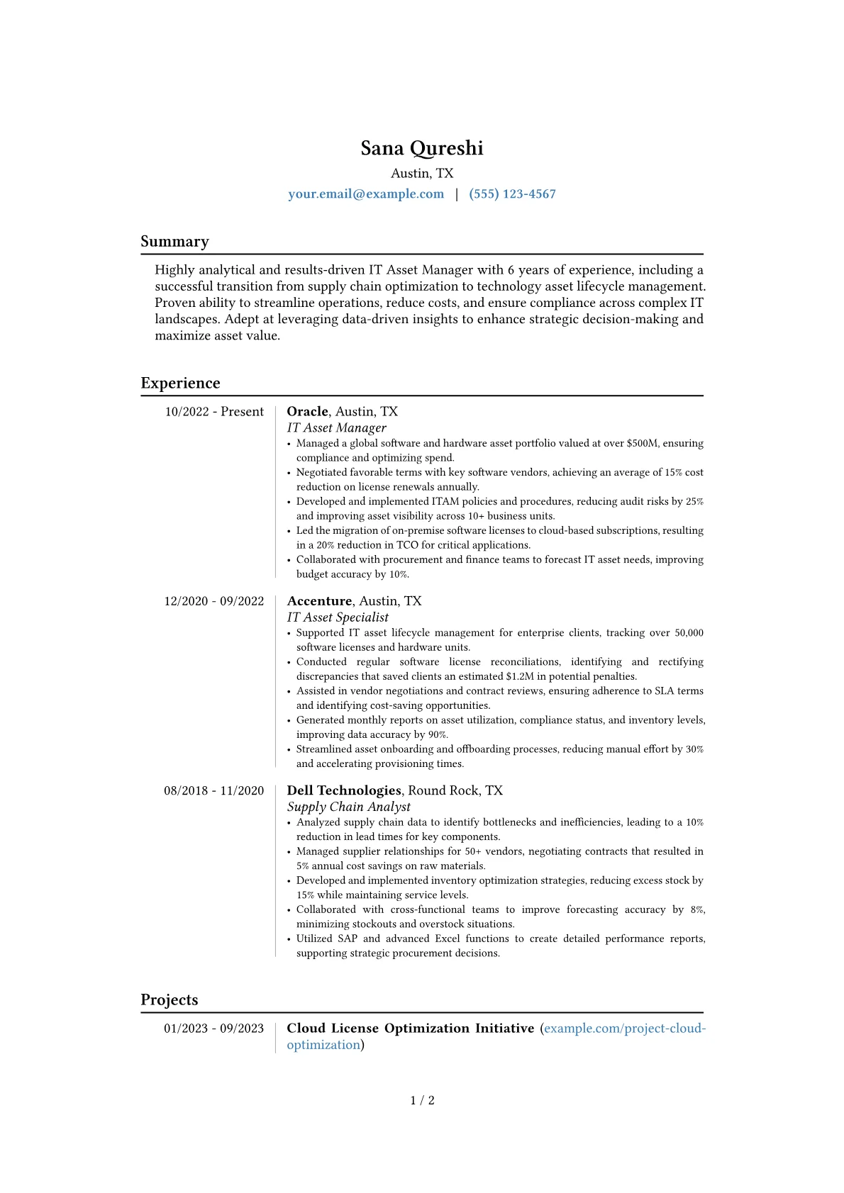 Career changer version - Page 1