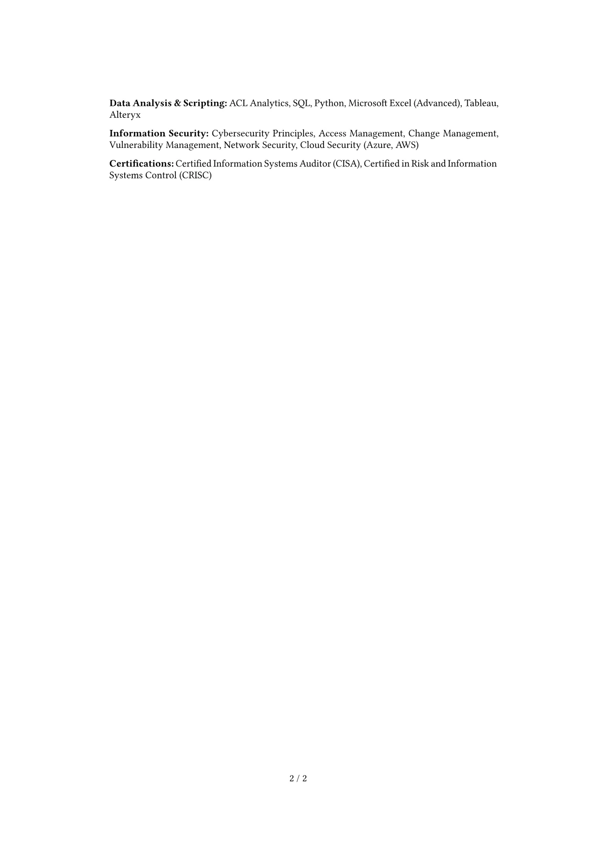 Career changer version - Page 2