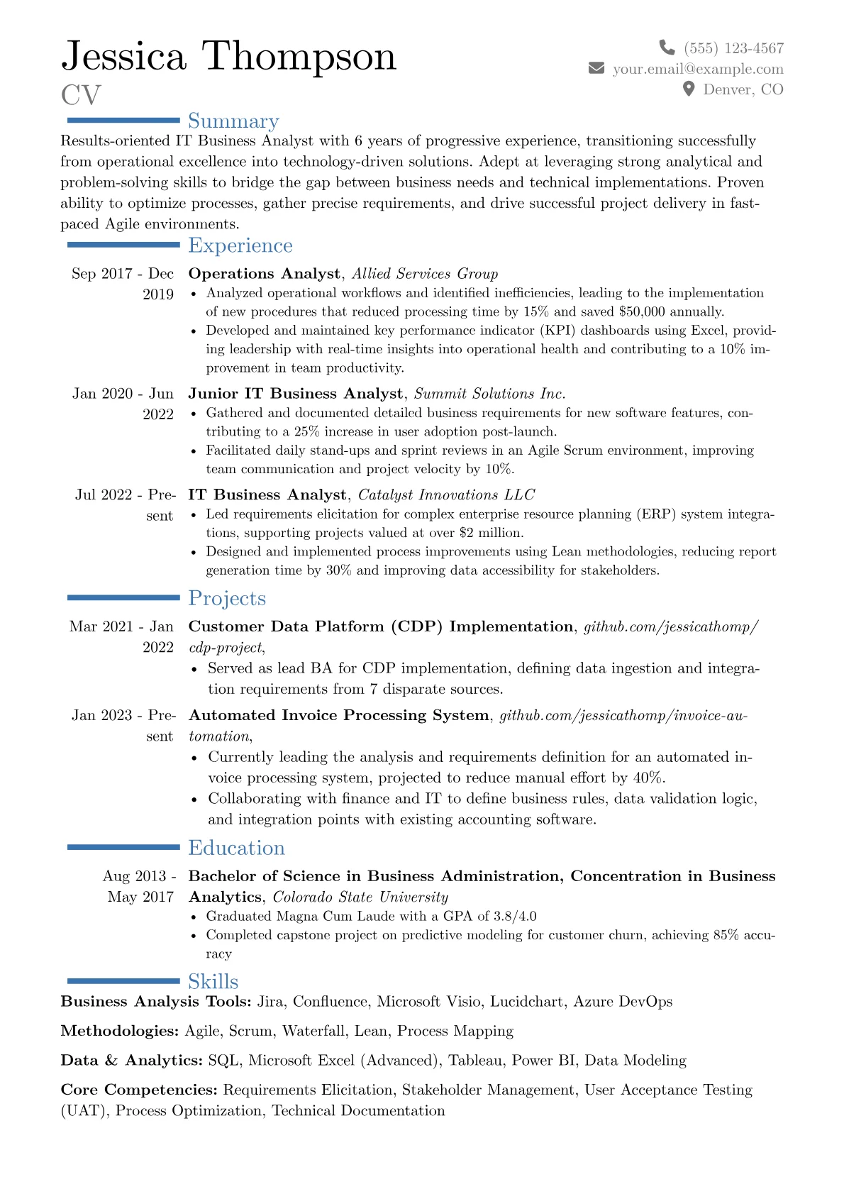 Career changer version - Page 1