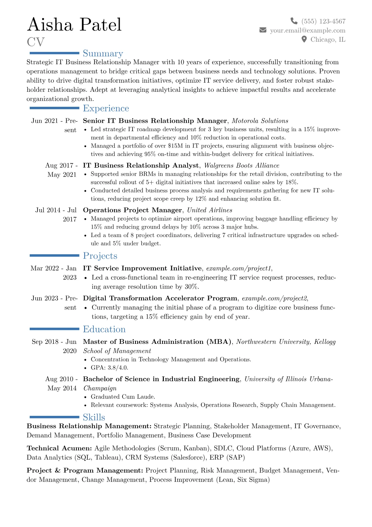 Career changer version - Page 1