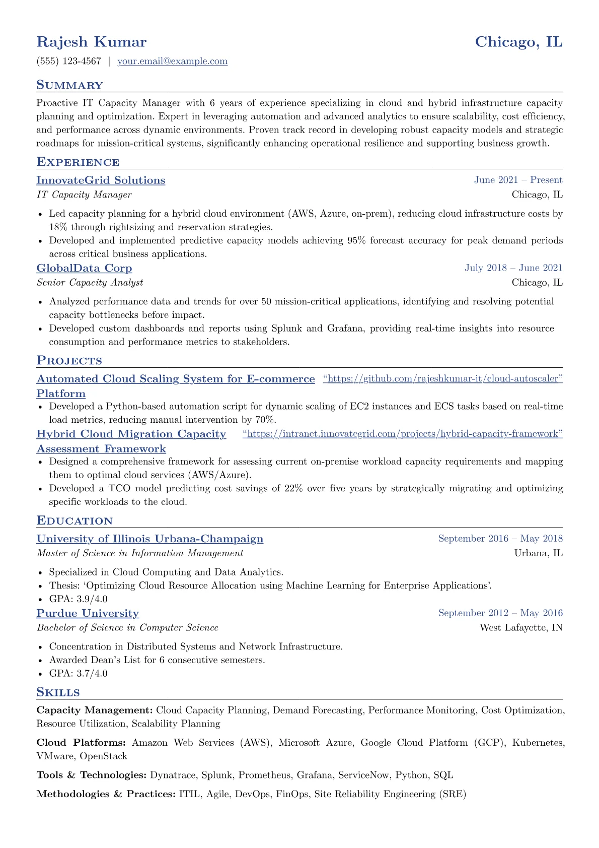 Cloud-Focused Capacity version - Page 1