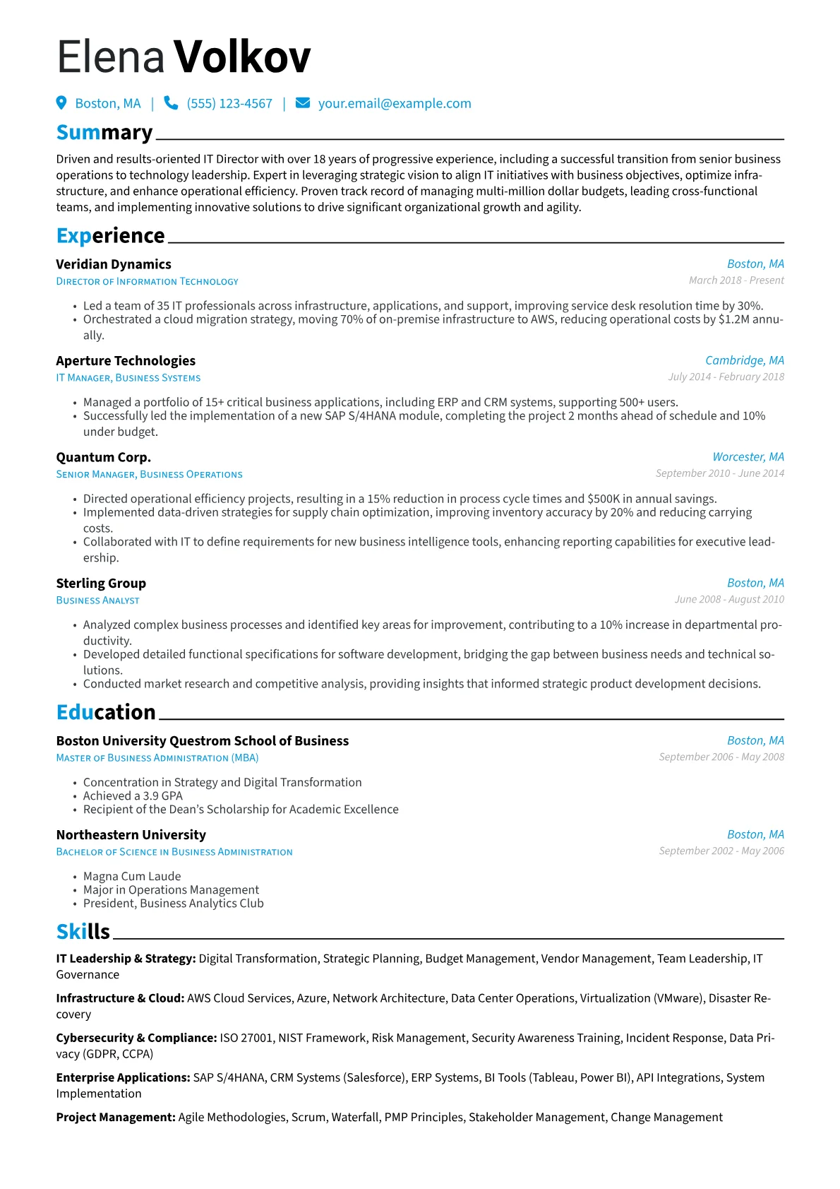 Career changer version - Page 1