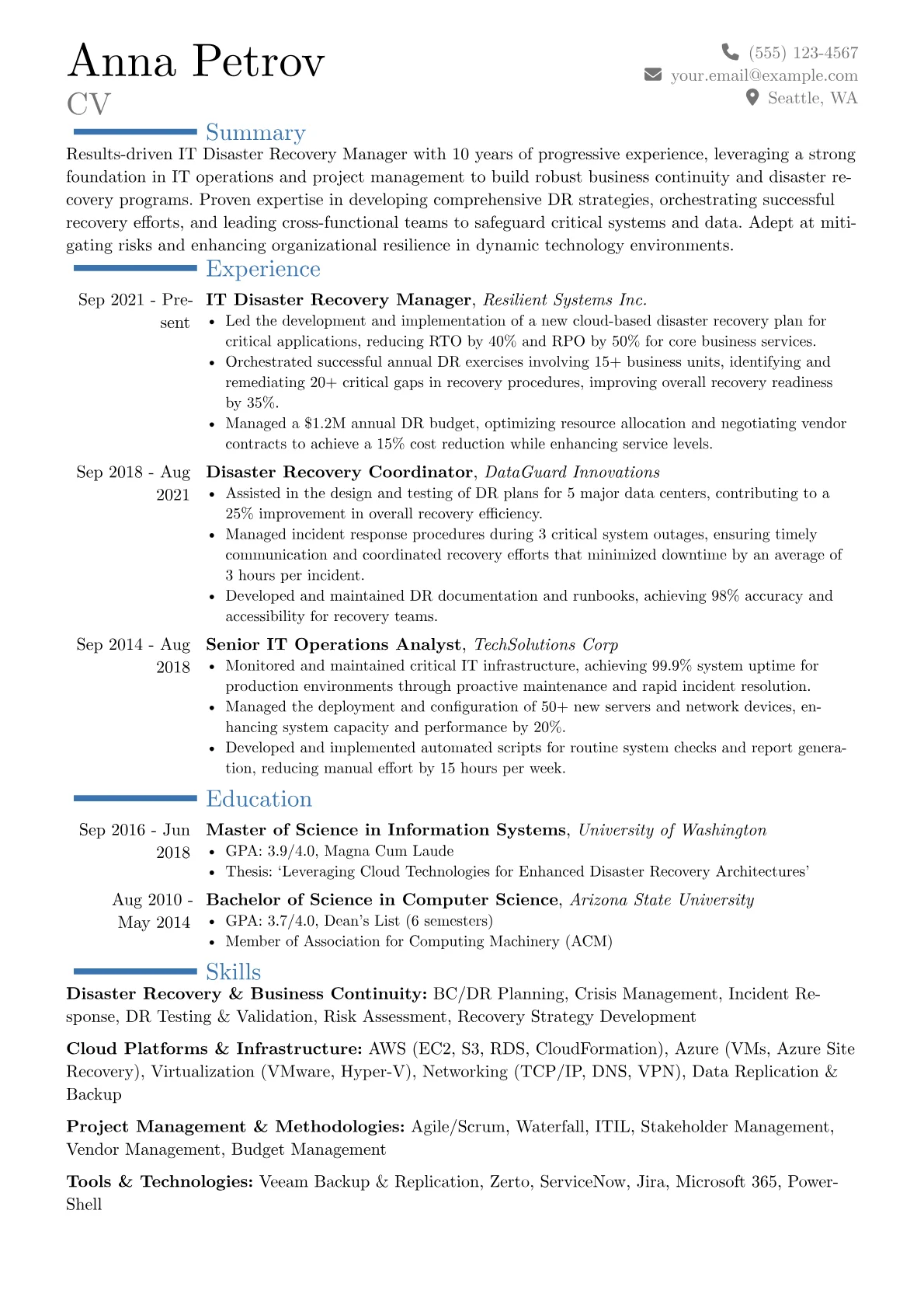 Career changer version - Page 1