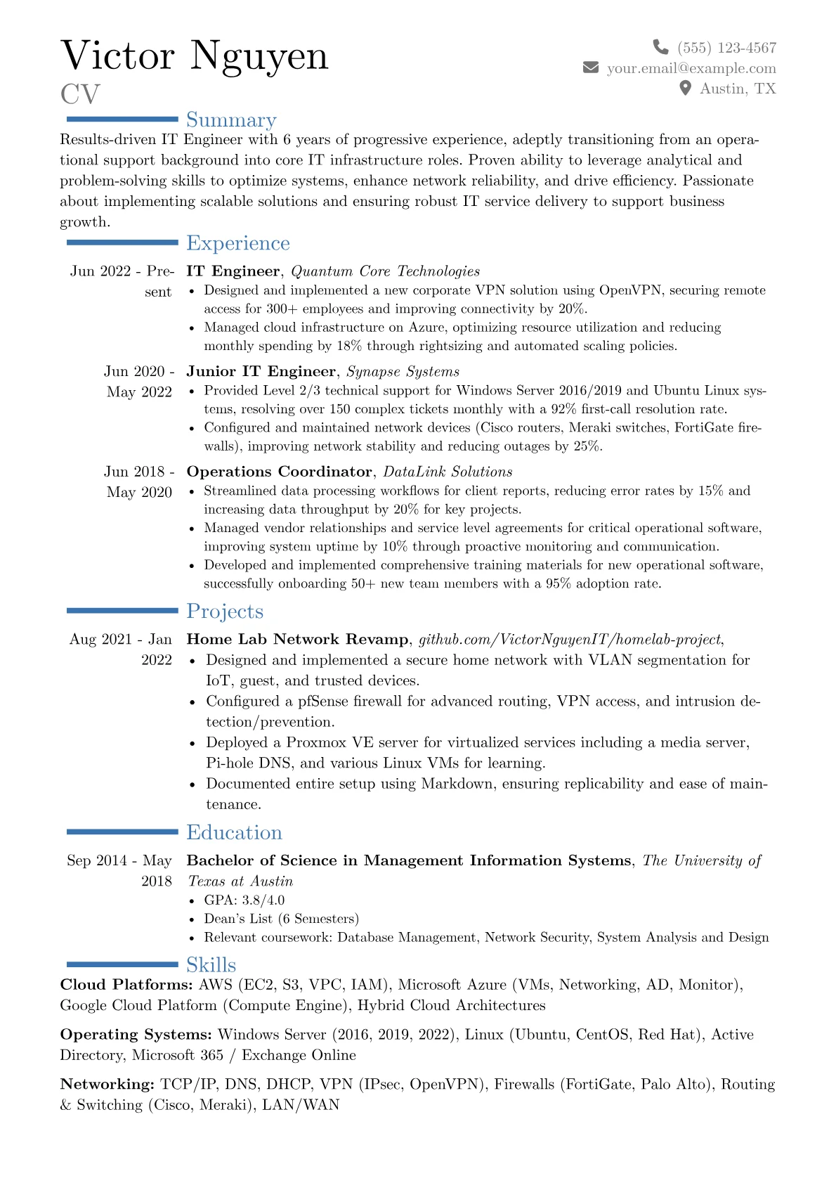 Career changer version - Page 1