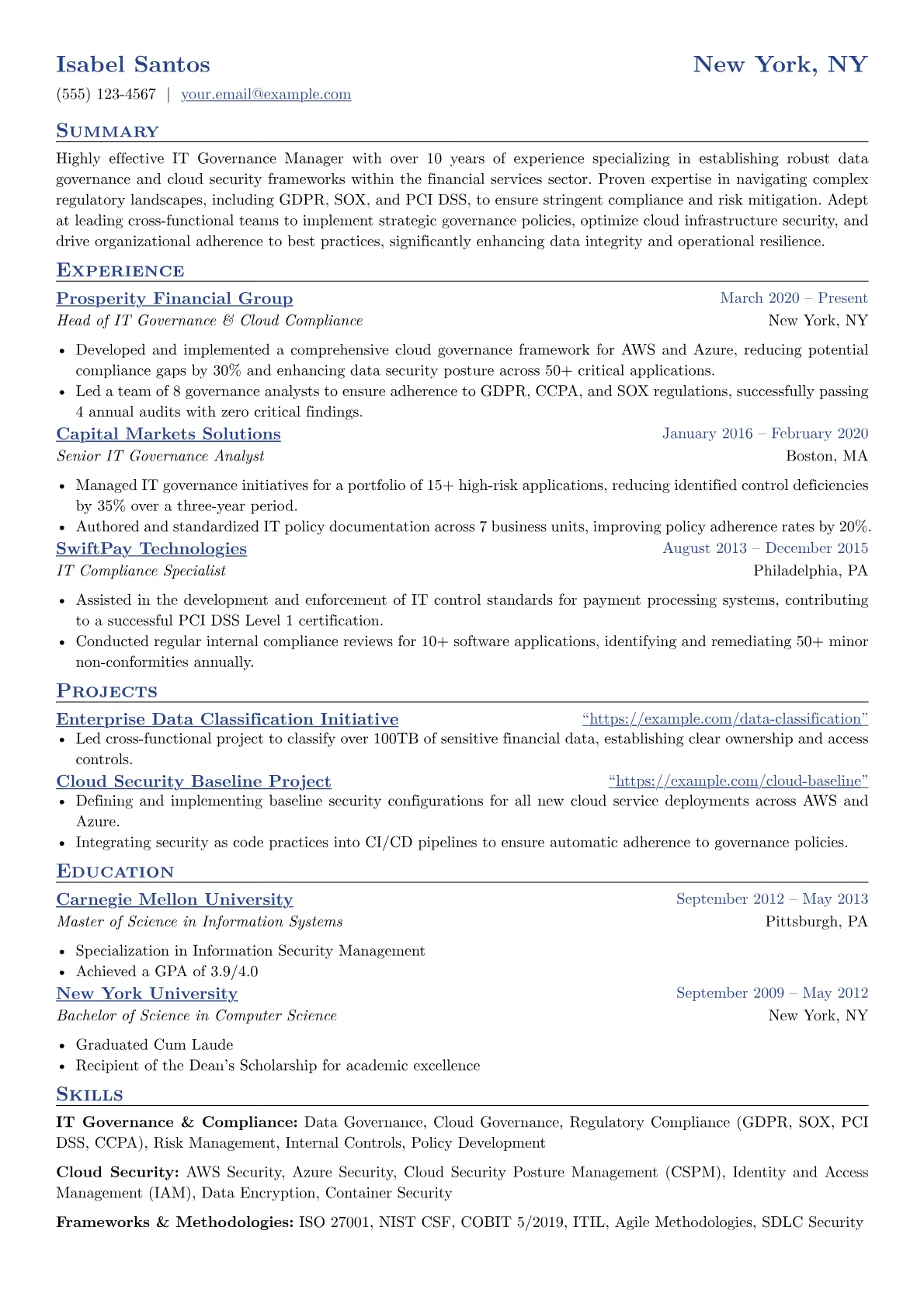 Financial Services version - Page 1