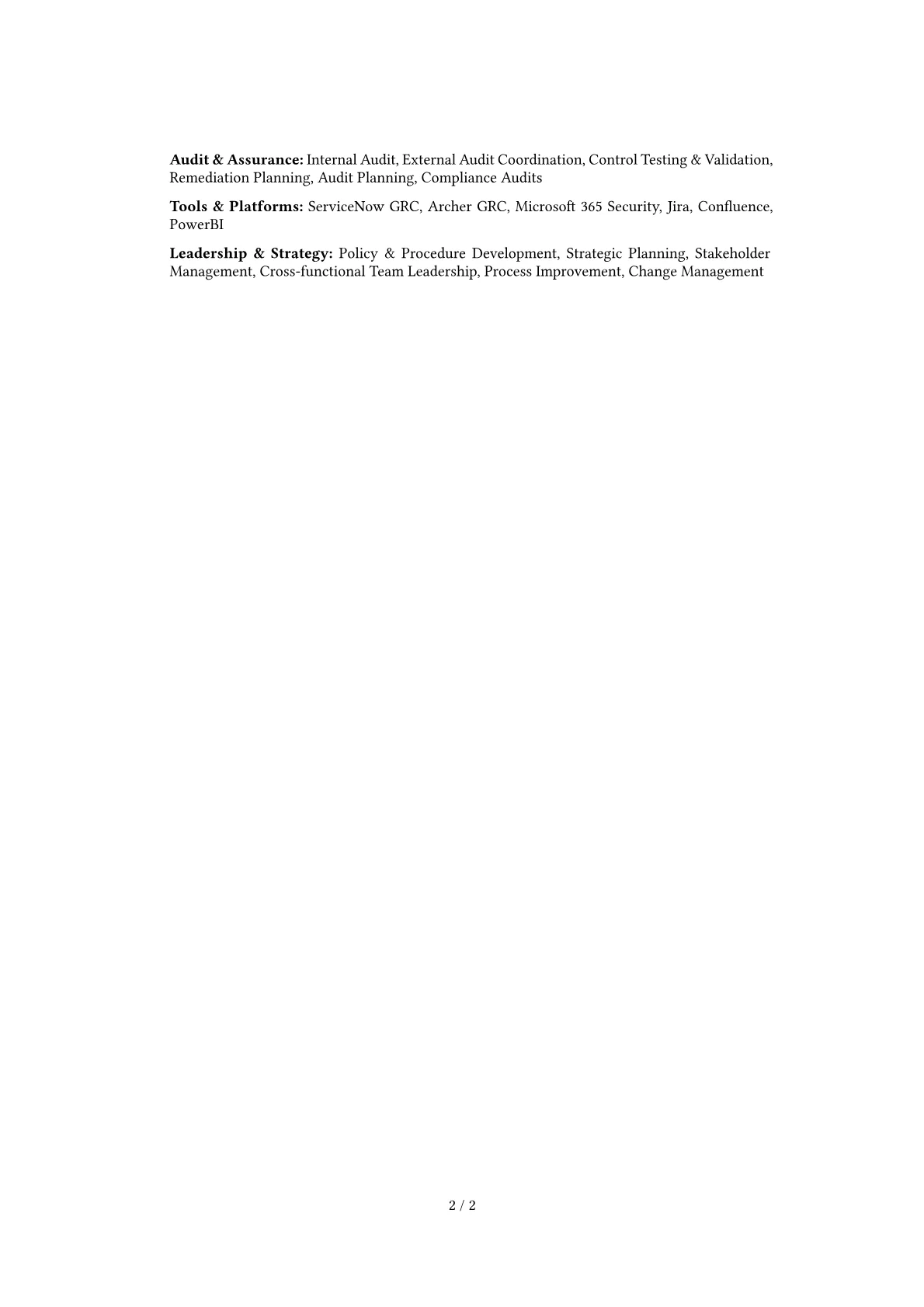 Career changer version - Page 2