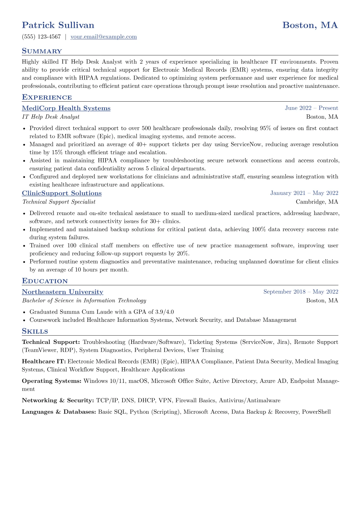 Healthcare IT Focus version - Page 1
