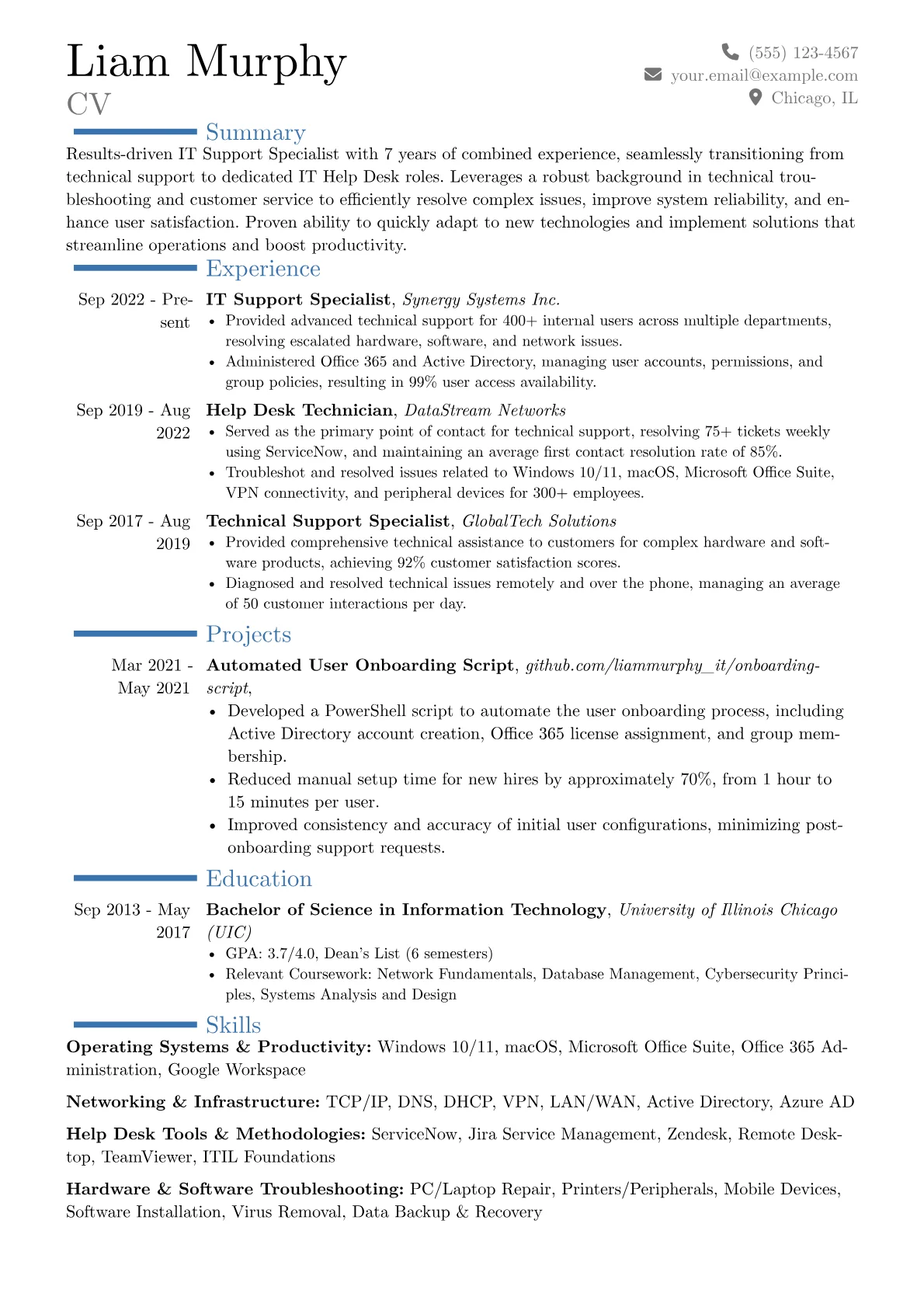 Career changer version - Page 1