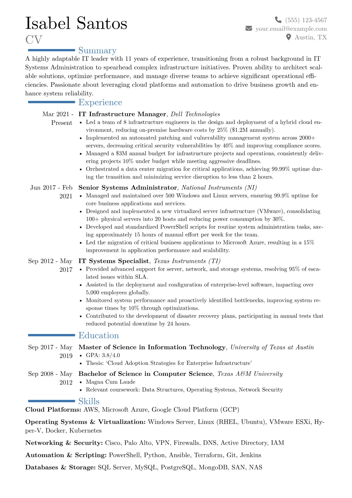 Career changer version - Page 1