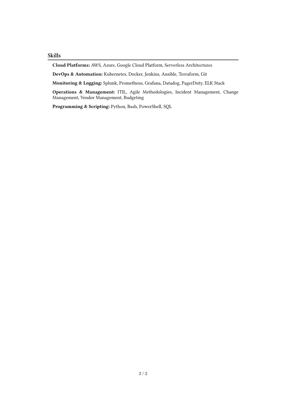 Career changer version - Page 2