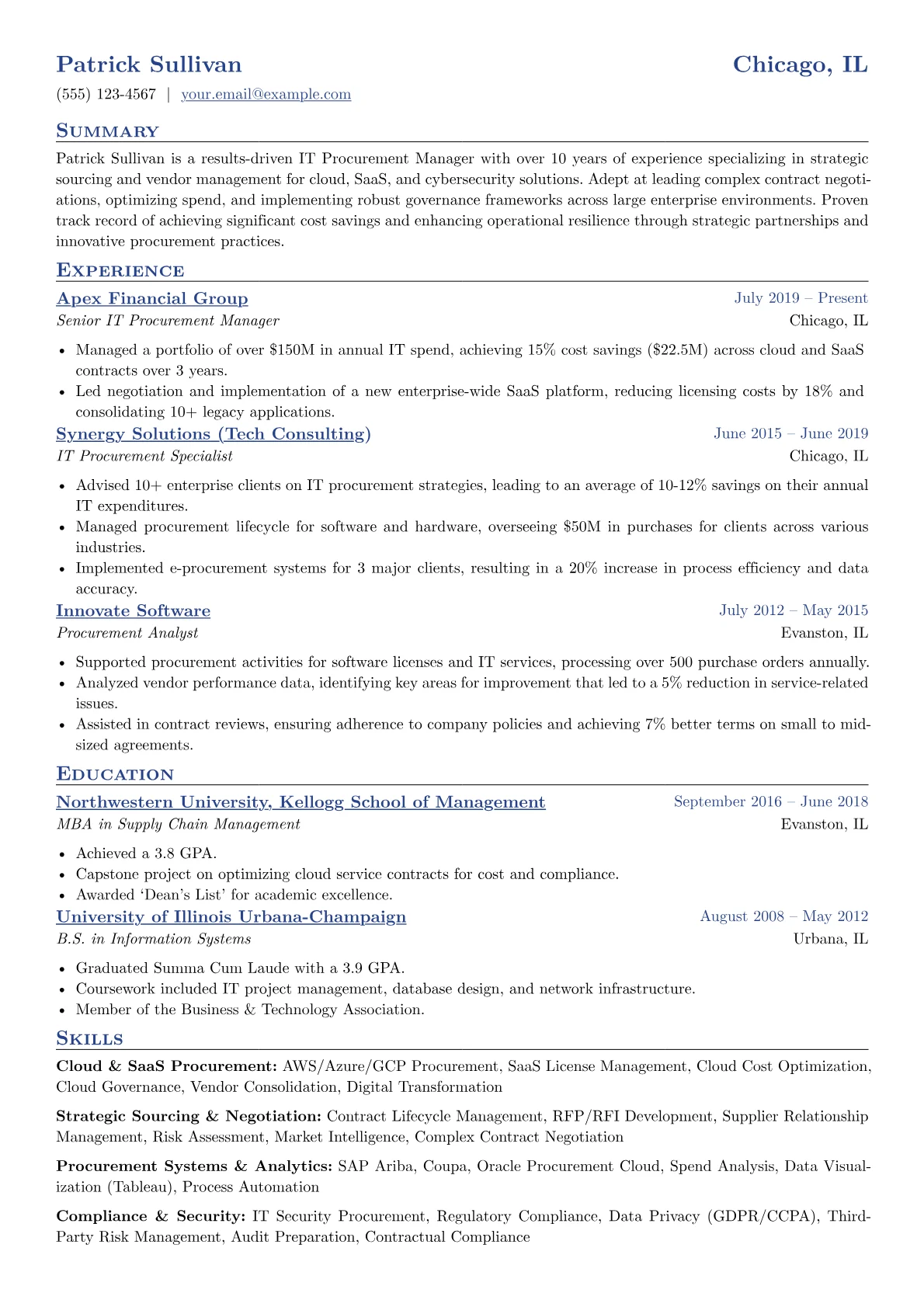 IT Procurement version - Page 1