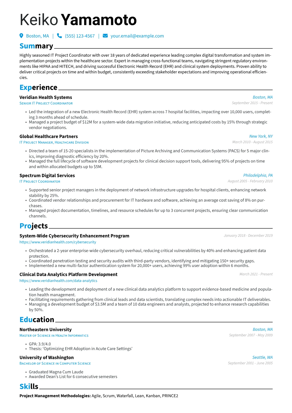Healthcare IT Project version - Page 1