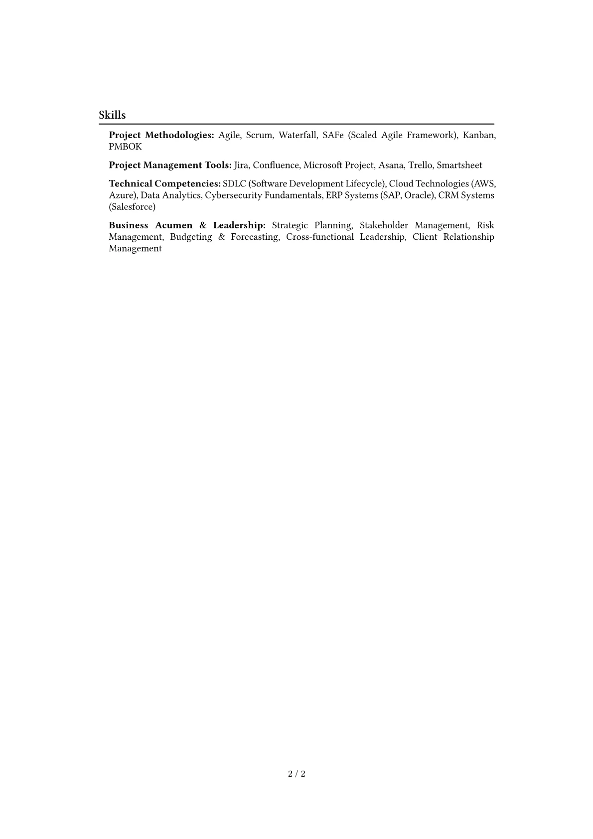 Career changer version - Page 2