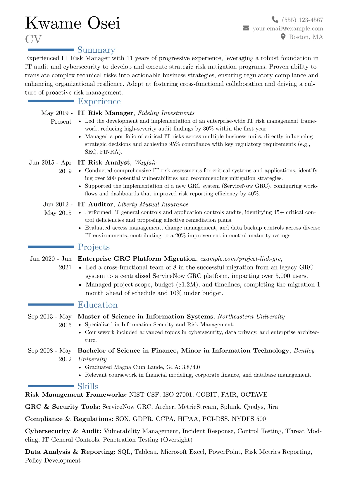 Career changer version - Page 1