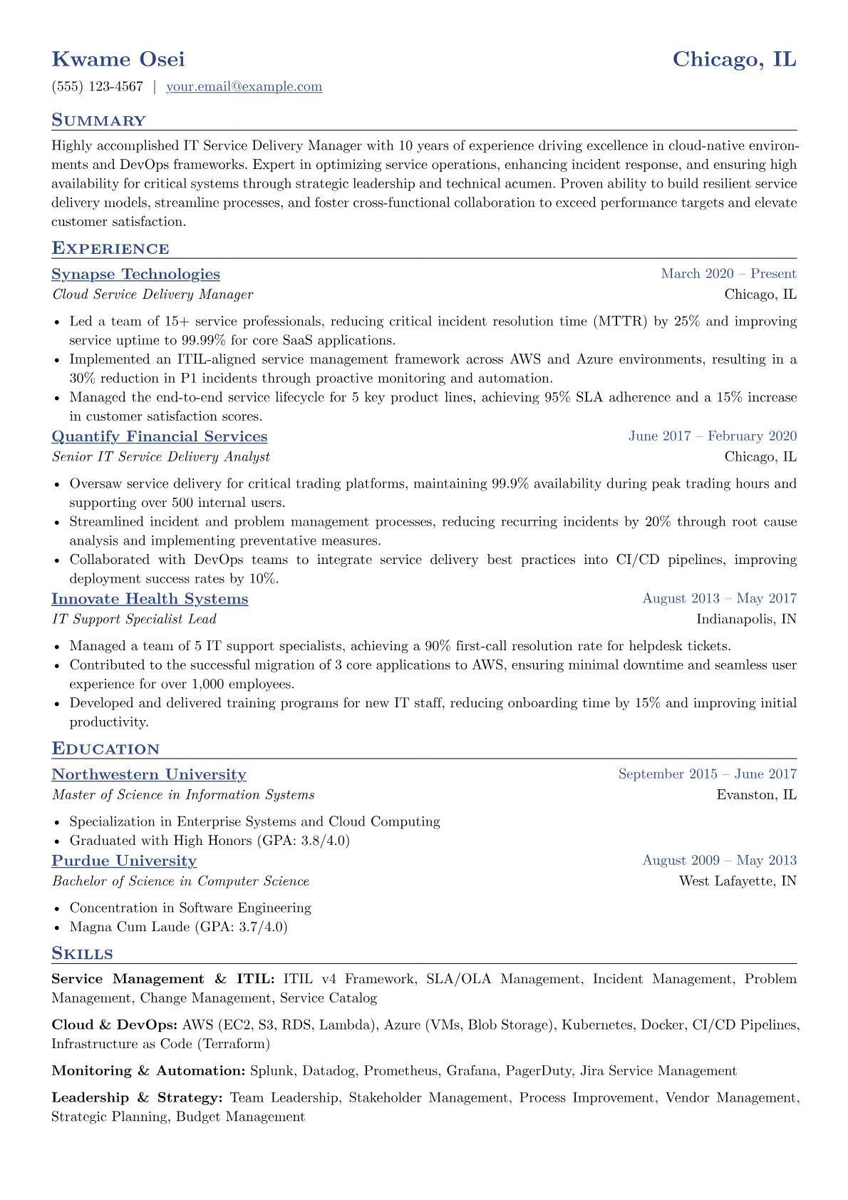 Cloud & DevOps Focus version - Page 1
