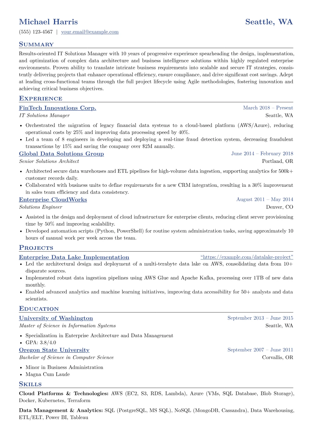 Cloud Platforms version - Page 1